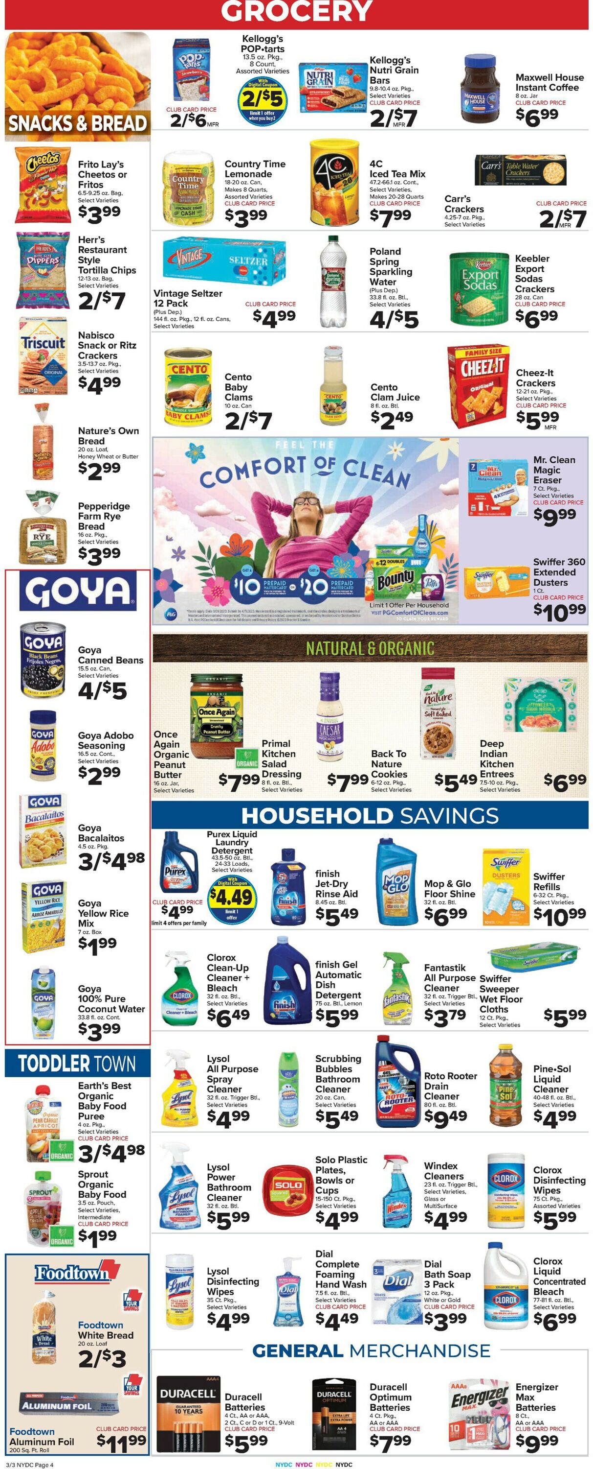 Foodtown Weekly Ad Circular - valid 03/03-03/09/2023 (Page 6)