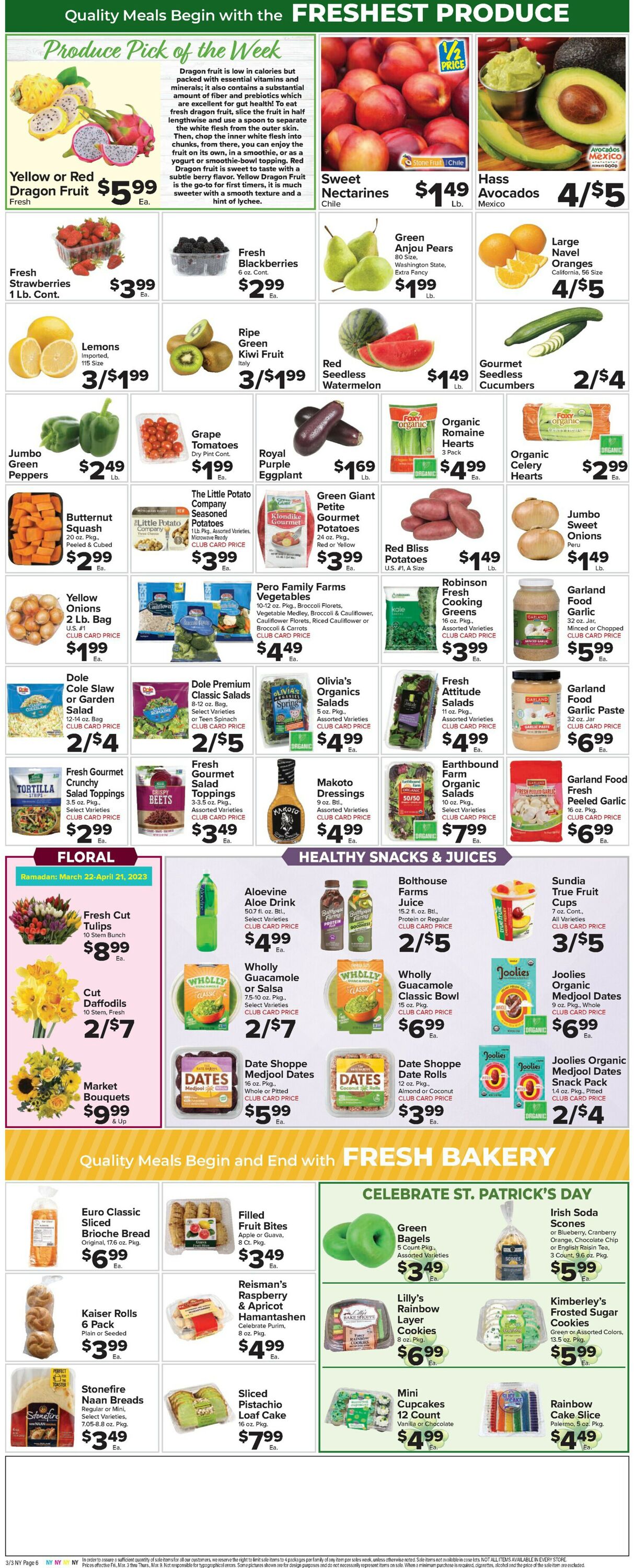 Foodtown Weekly Ad Circular - valid 03/03-03/09/2023 (Page 8)