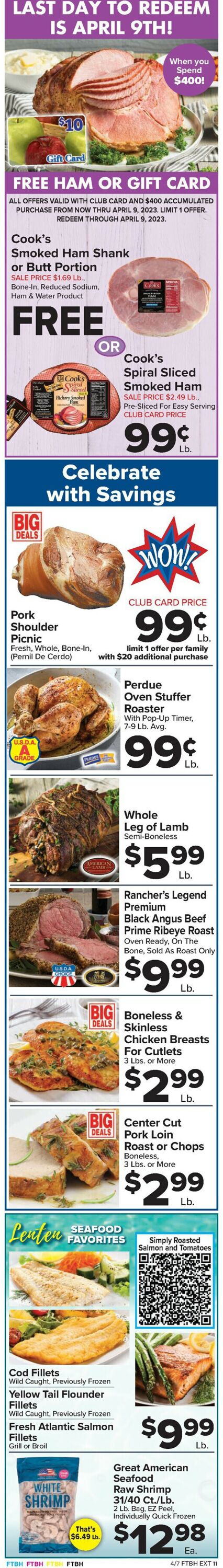 Foodtown Weekly Ad Circular - valid 04/07-04/13/2023 (Page 2)