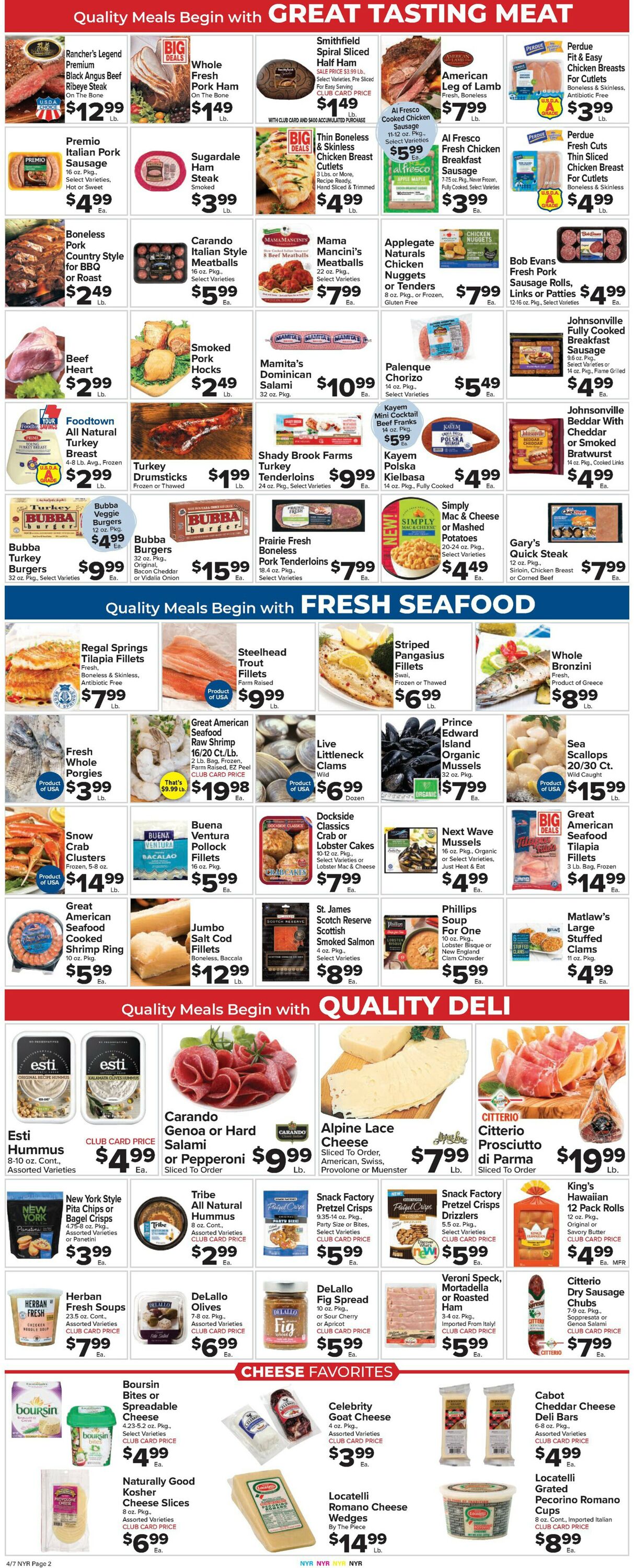 Foodtown Weekly Ad Circular - valid 04/07-04/13/2023 (Page 4)