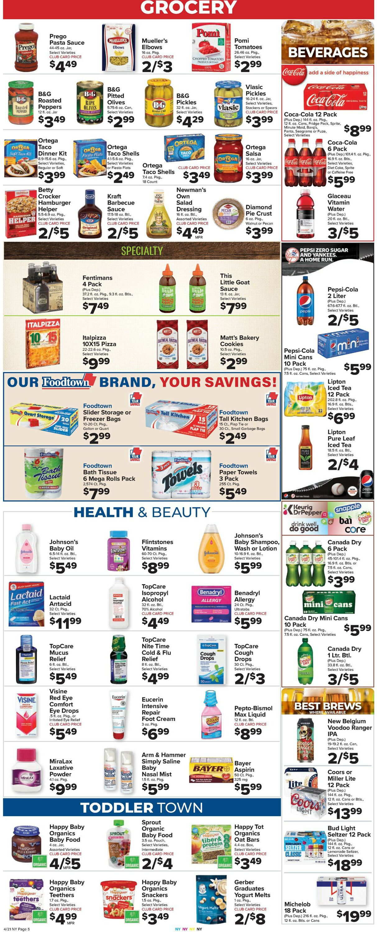 Foodtown Weekly Ad Circular - valid 04/21-04/27/2023 (Page 7)