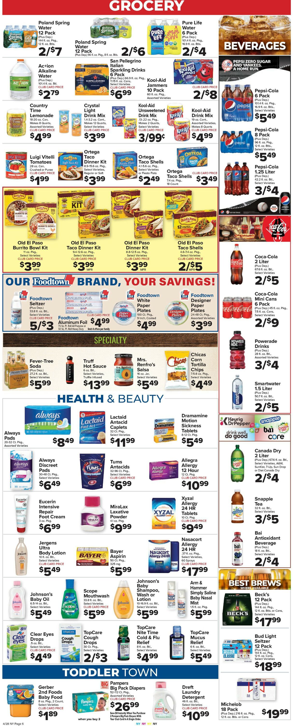 Foodtown Weekly Ad Circular - valid 04/28-05/04/2023 (Page 7)