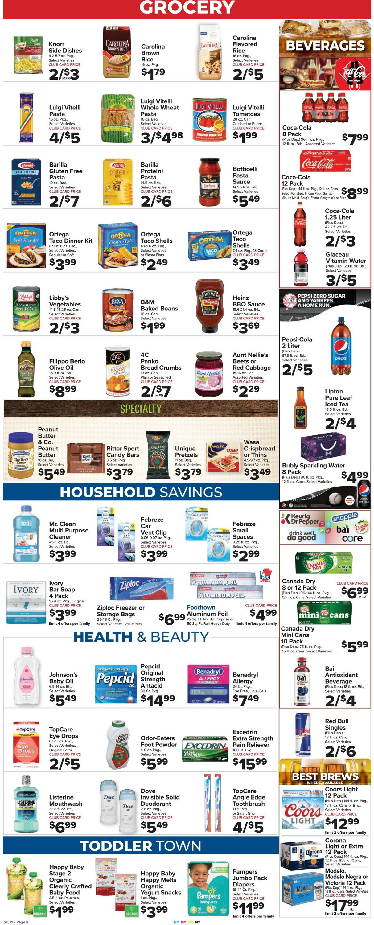 Foodtown Weekly Ad Circular - valid 05/05-05/11/2023 (Page 7)