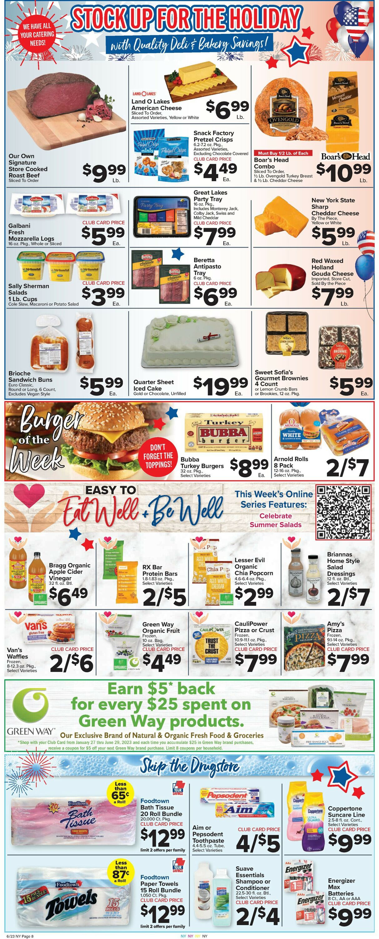 Foodtown Weekly Ad Circular - valid 06/23-06/29/2023 (Page 2)