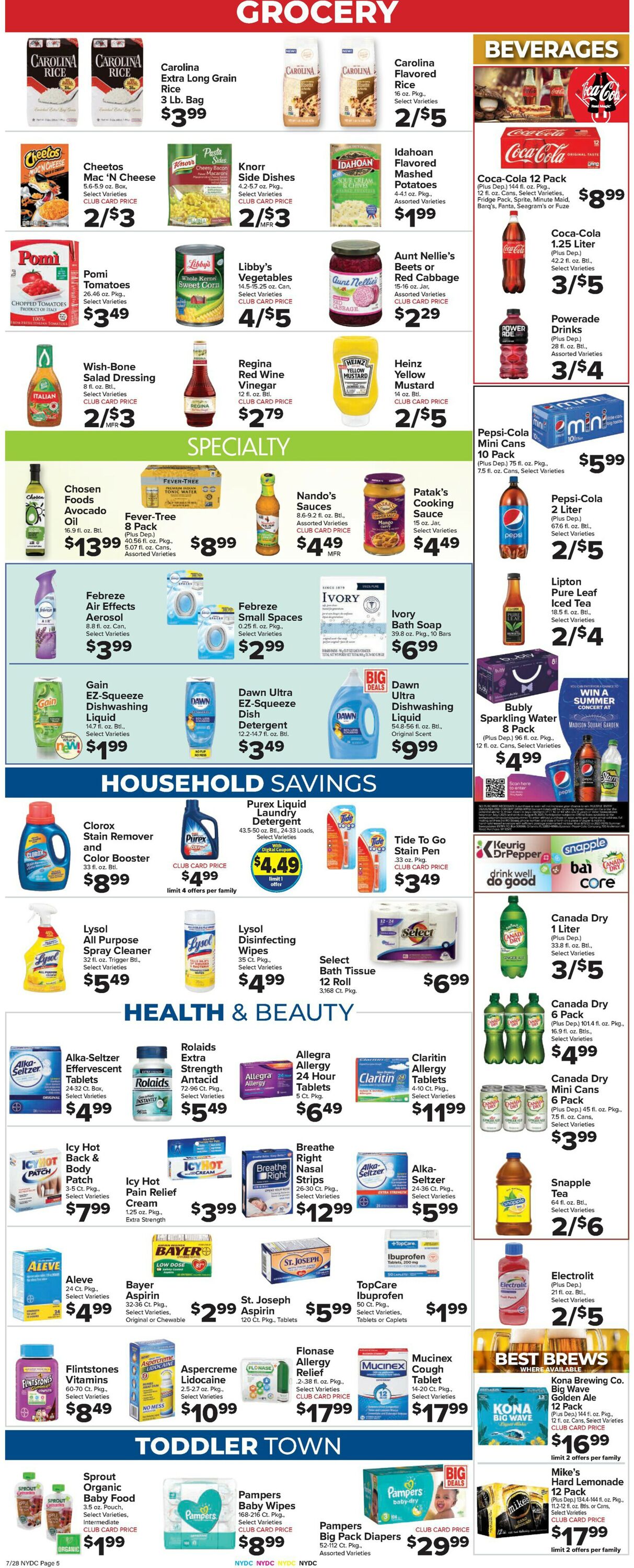 Foodtown Weekly Ad Circular - valid 07/28-08/03/2023 (Page 7)
