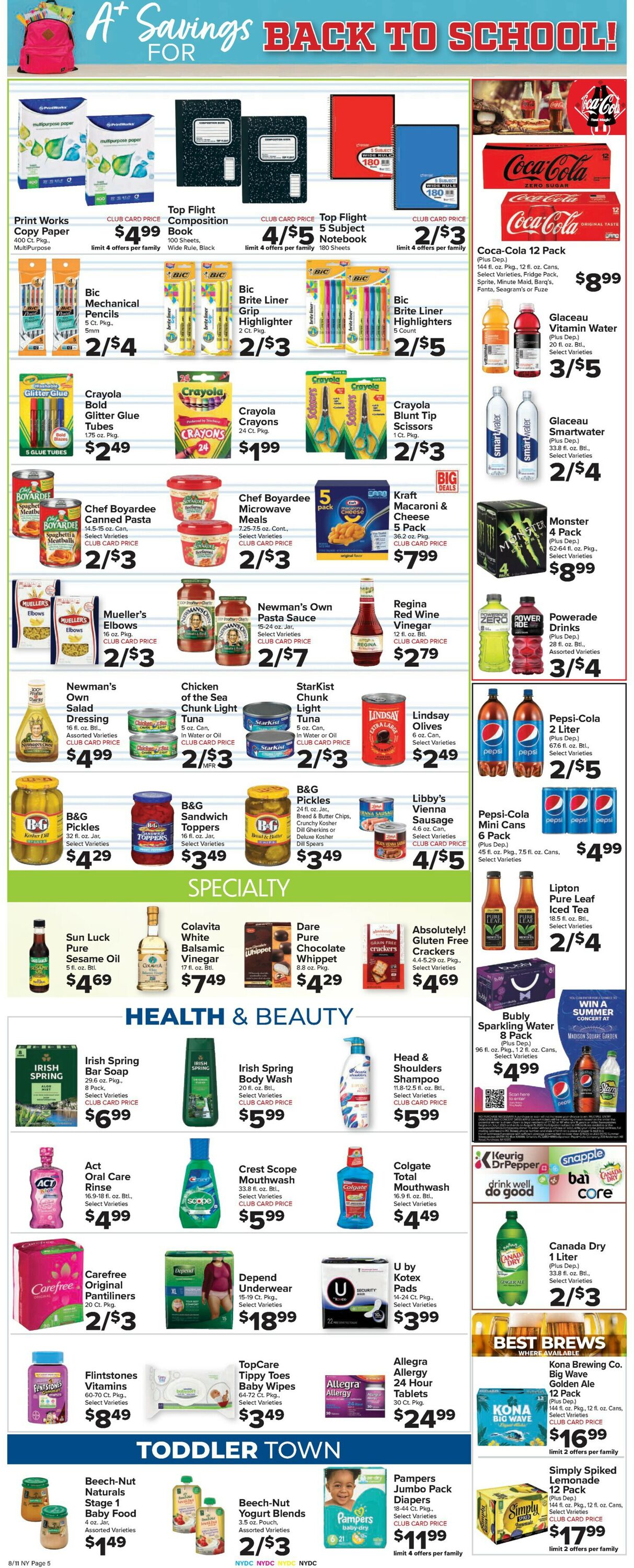 Foodtown Weekly Ad Circular - valid 08/11-08/17/2023 (Page 7)