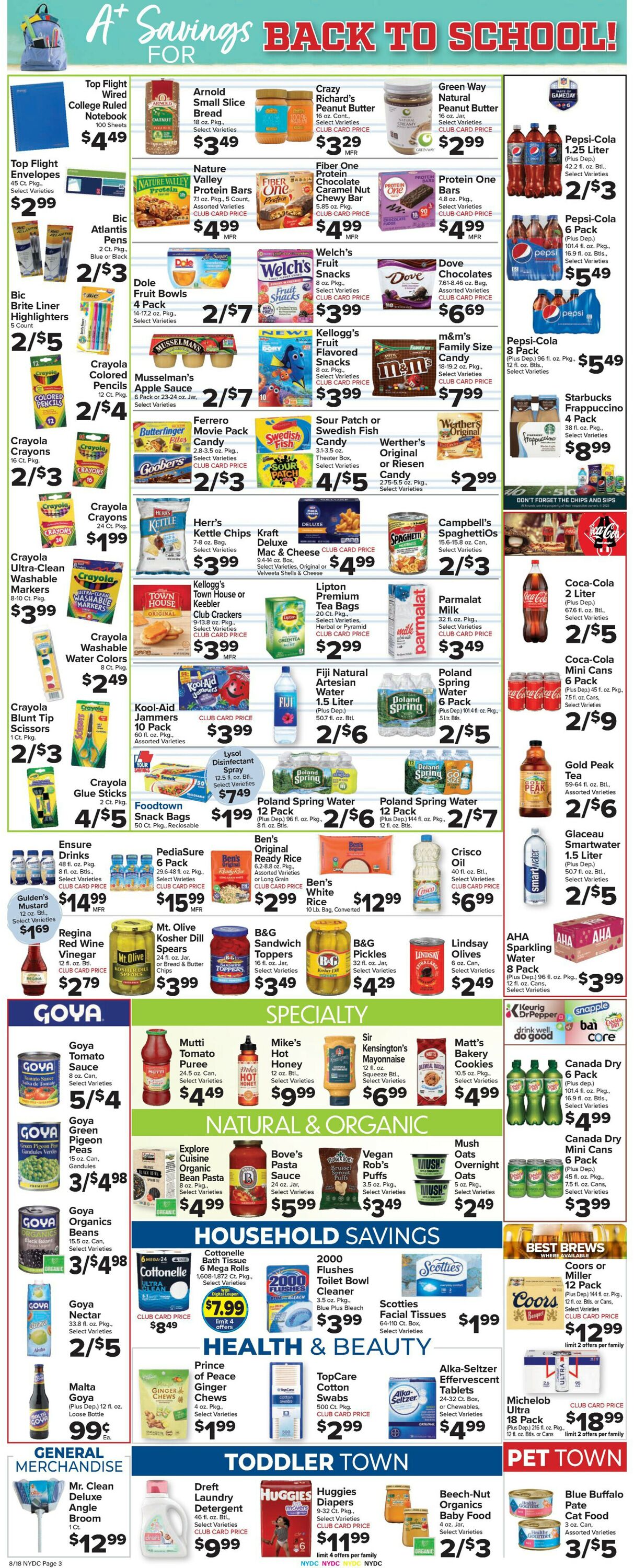 Foodtown Weekly Ad Circular - valid 08/18-08/24/2023 (Page 5)