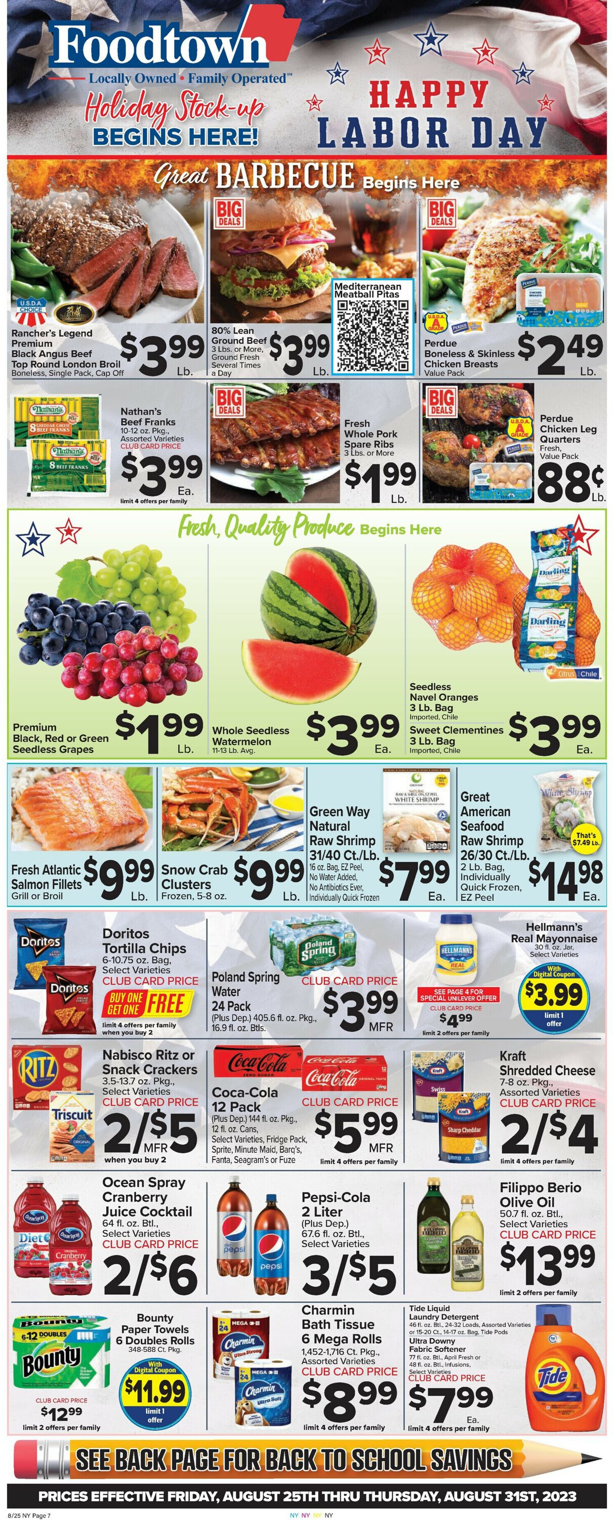 Foodtown Weekly Ad Circular - valid 08/25-08/31/2023
