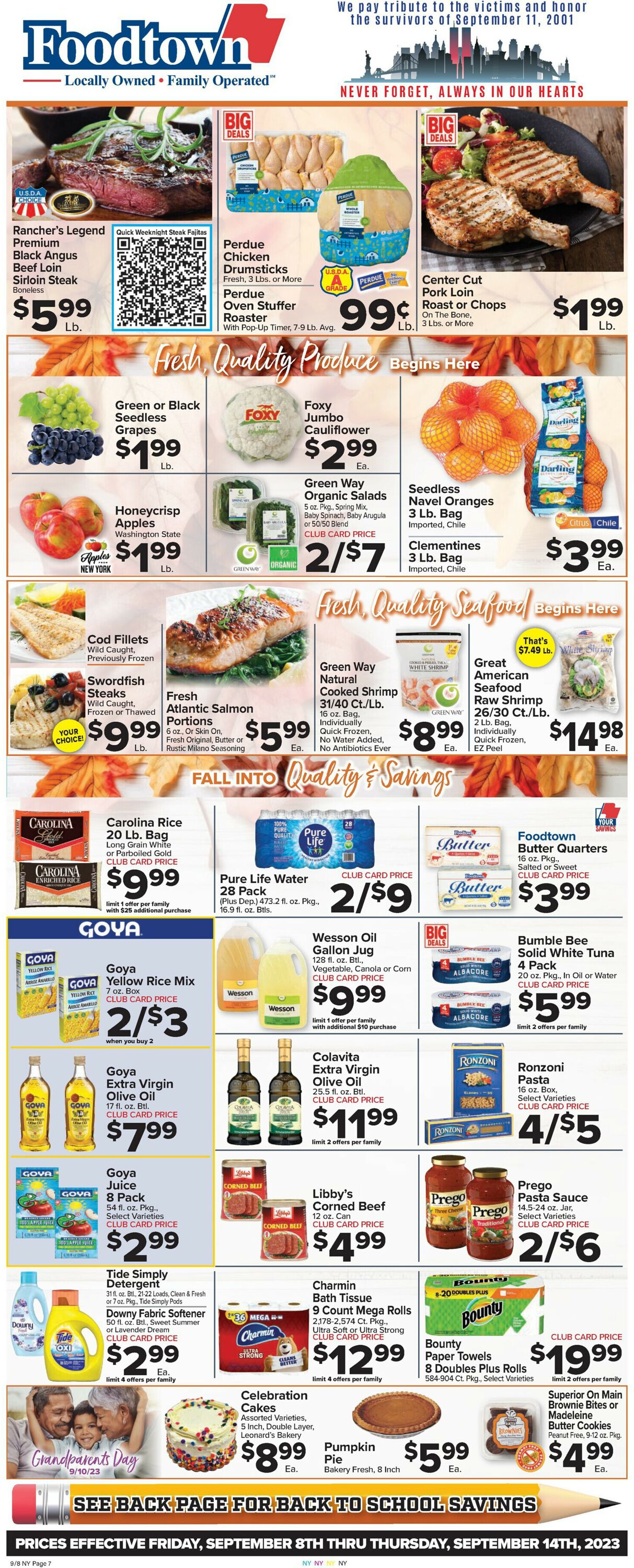 Foodtown Weekly Ad Circular - valid 09/08-09/14/2023