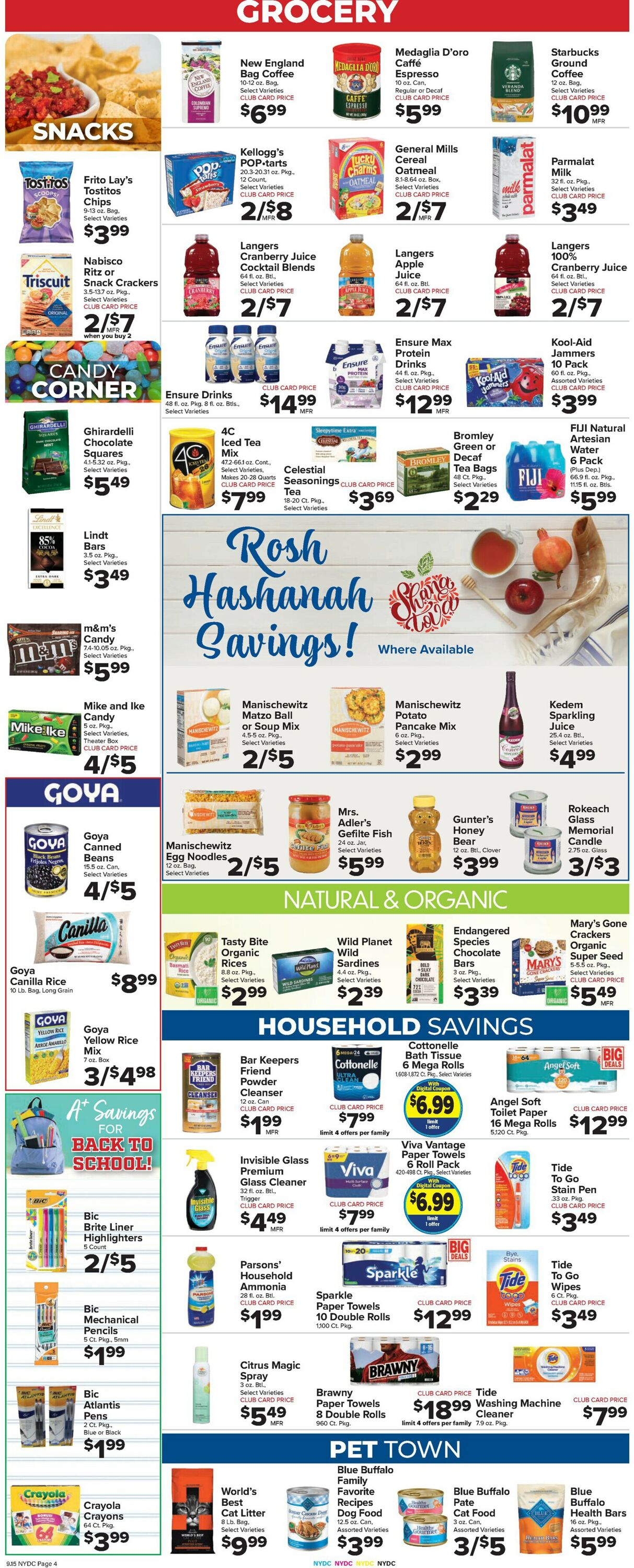 Foodtown Weekly Ad Circular - valid 09/15-09/21/2023 (Page 6)