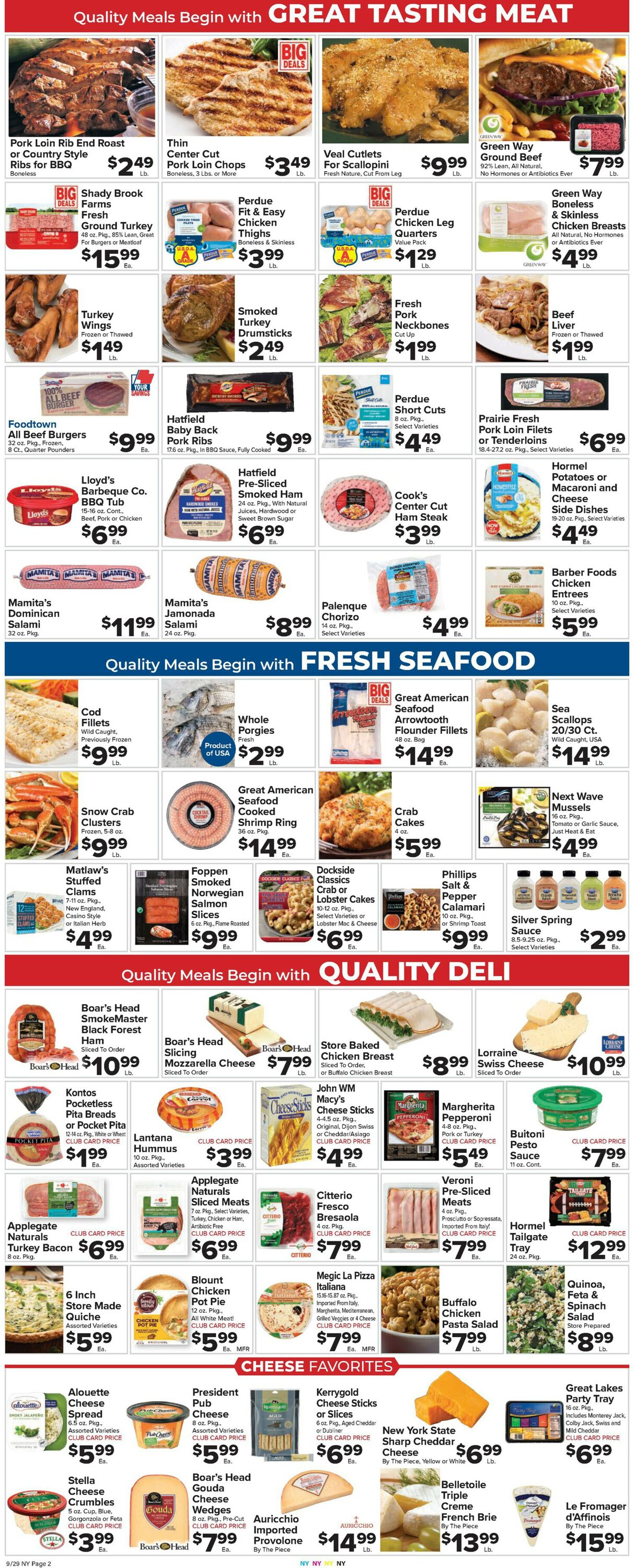 Foodtown Weekly Ad Circular - valid 09/29-10/05/2023 (Page 4)