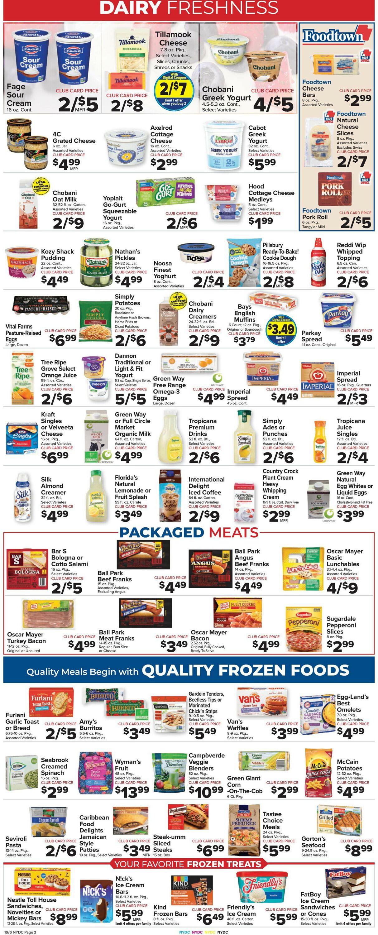 Foodtown Weekly Ad Circular - valid 10/06-10/12/2023 (Page 5)