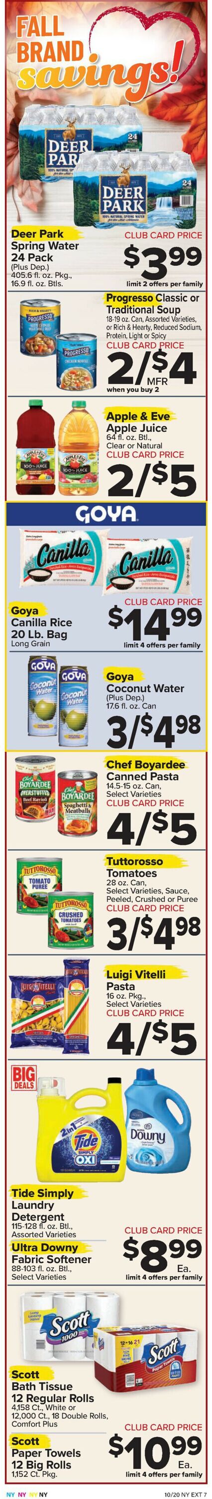Foodtown Weekly Ad Circular - valid 10/20-10/26/2023 (Page 2)