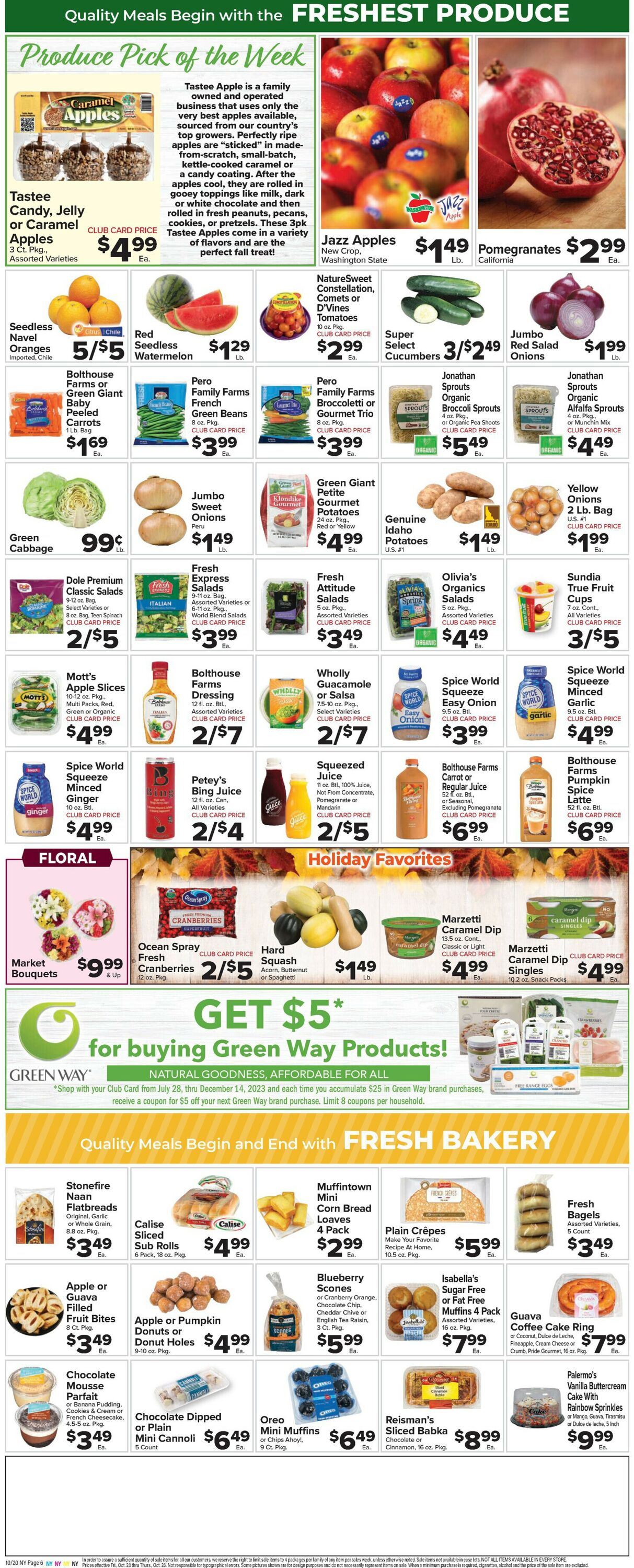 Foodtown Weekly Ad Circular - valid 10/20-10/26/2023 (Page 8)