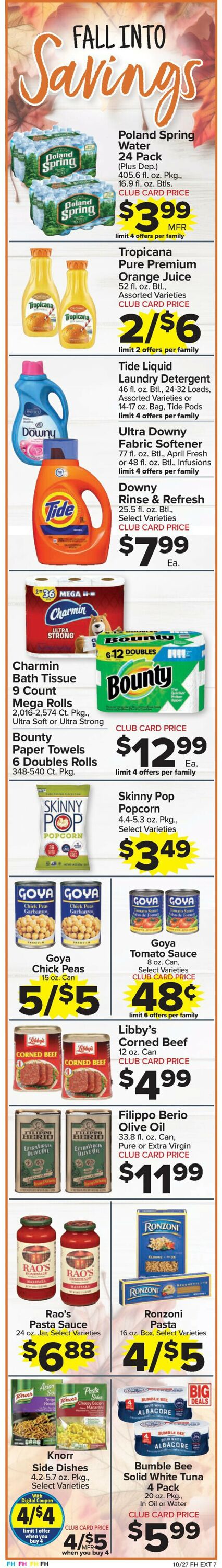 Foodtown Weekly Ad Circular - valid 10/27-11/02/2023 (Page 2)