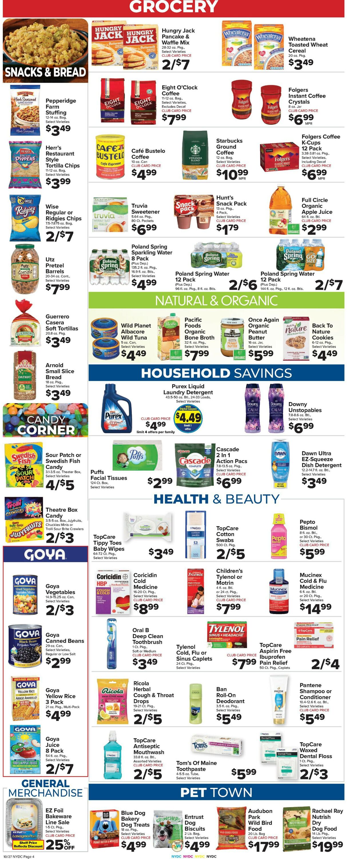 Foodtown Weekly Ad Circular - valid 10/27-11/02/2023 (Page 6)