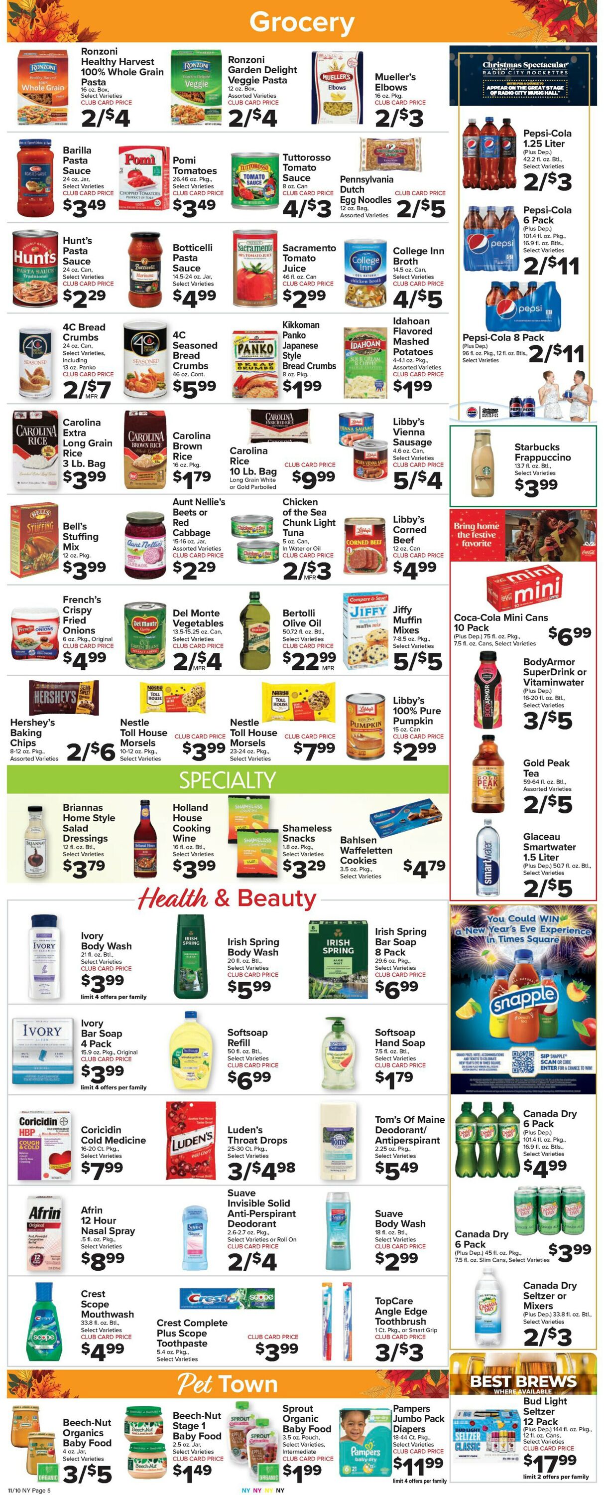 Foodtown Weekly Ad Circular - valid 11/10-11/16/2023 (Page 7)