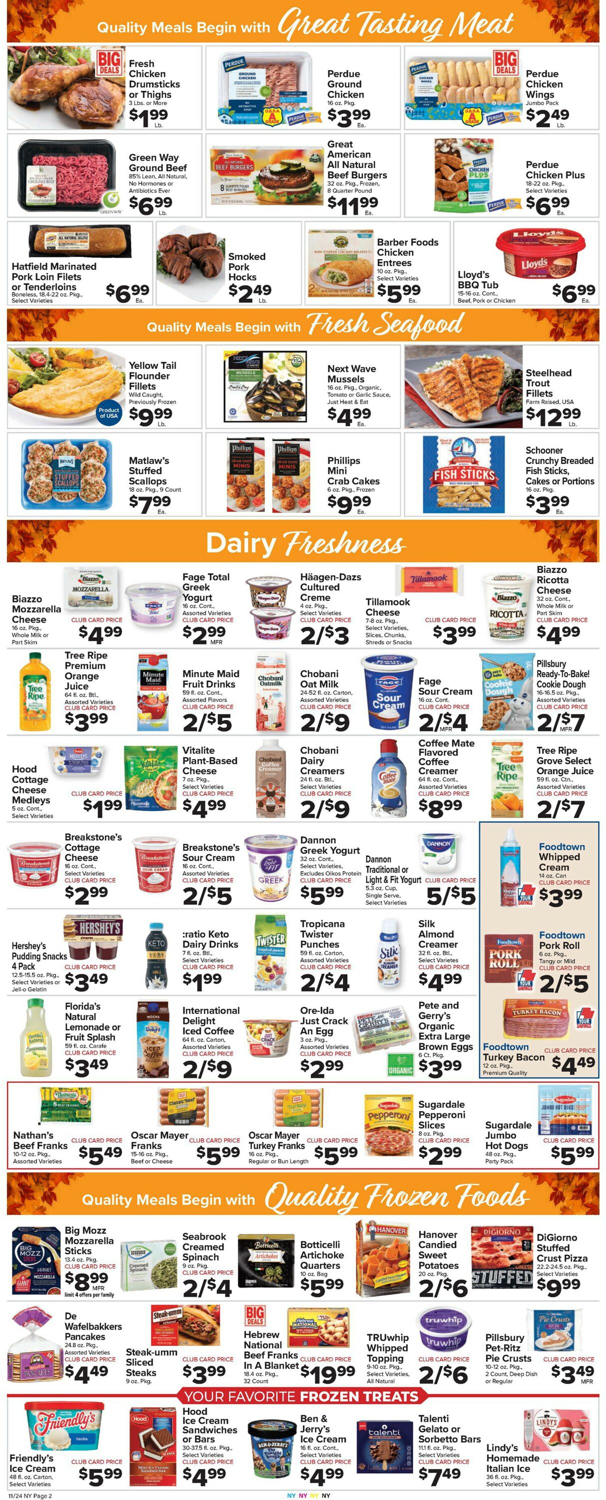 Foodtown Weekly Ad Circular - valid 11/24-11/30/2023 (Page 4)