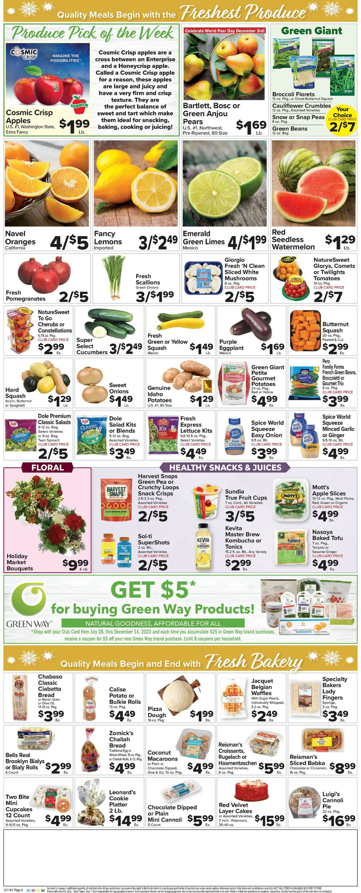 Foodtown Weekly Ad Circular - valid 12/01-12/07/2023 (Page 8)