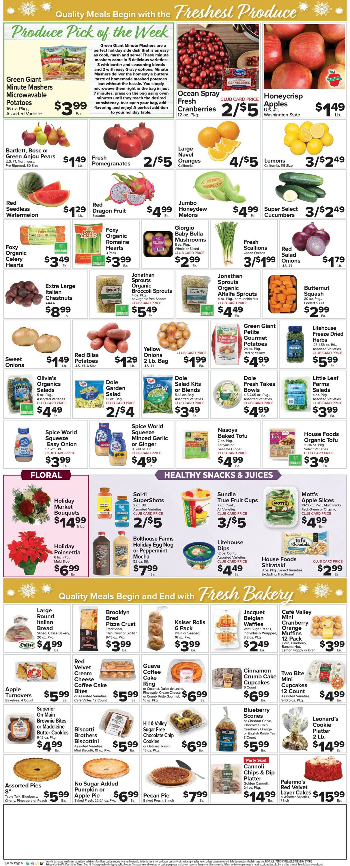 Foodtown Weekly Ad Circular - valid 12/08-12/14/2023 (Page 8)