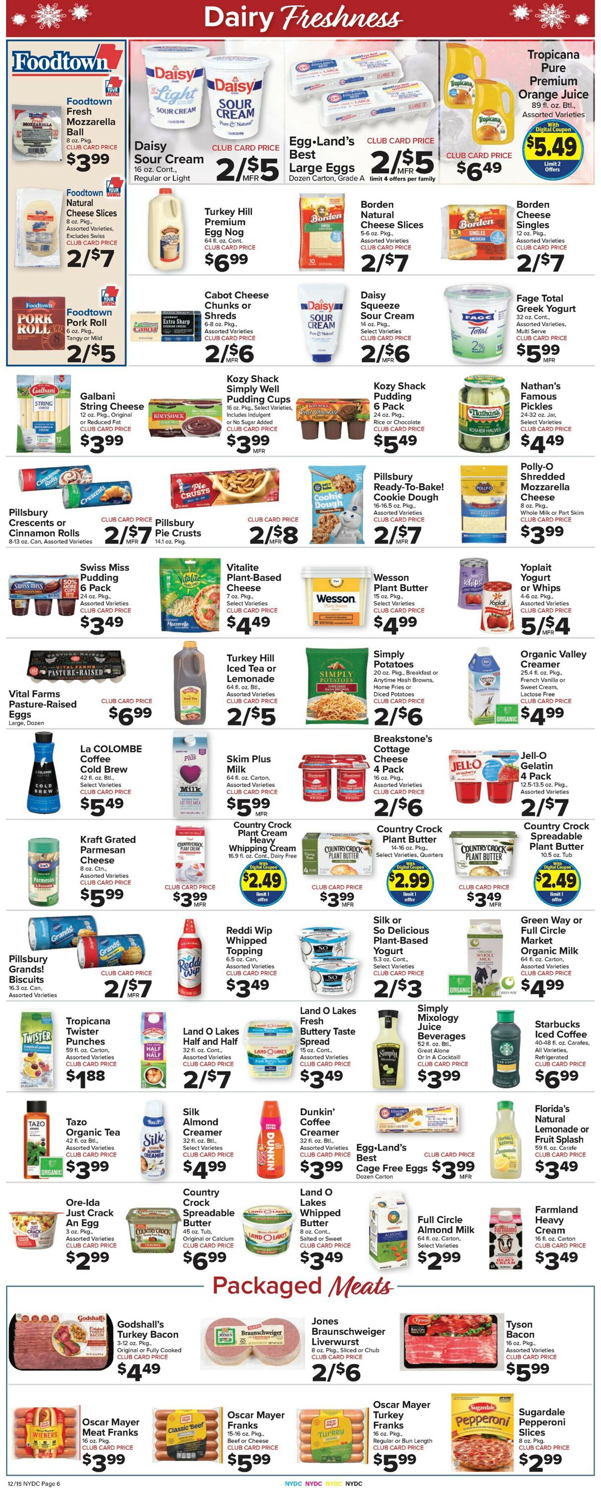 Foodtown Weekly Ad Circular - valid 12/15-12/21/2023 (Page 7)