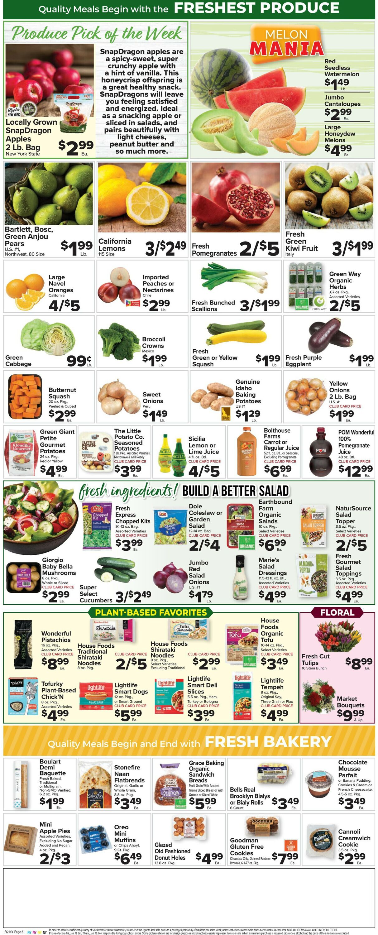Foodtown Weekly Ad Circular - valid 01/12-01/18/2024 (Page 8)