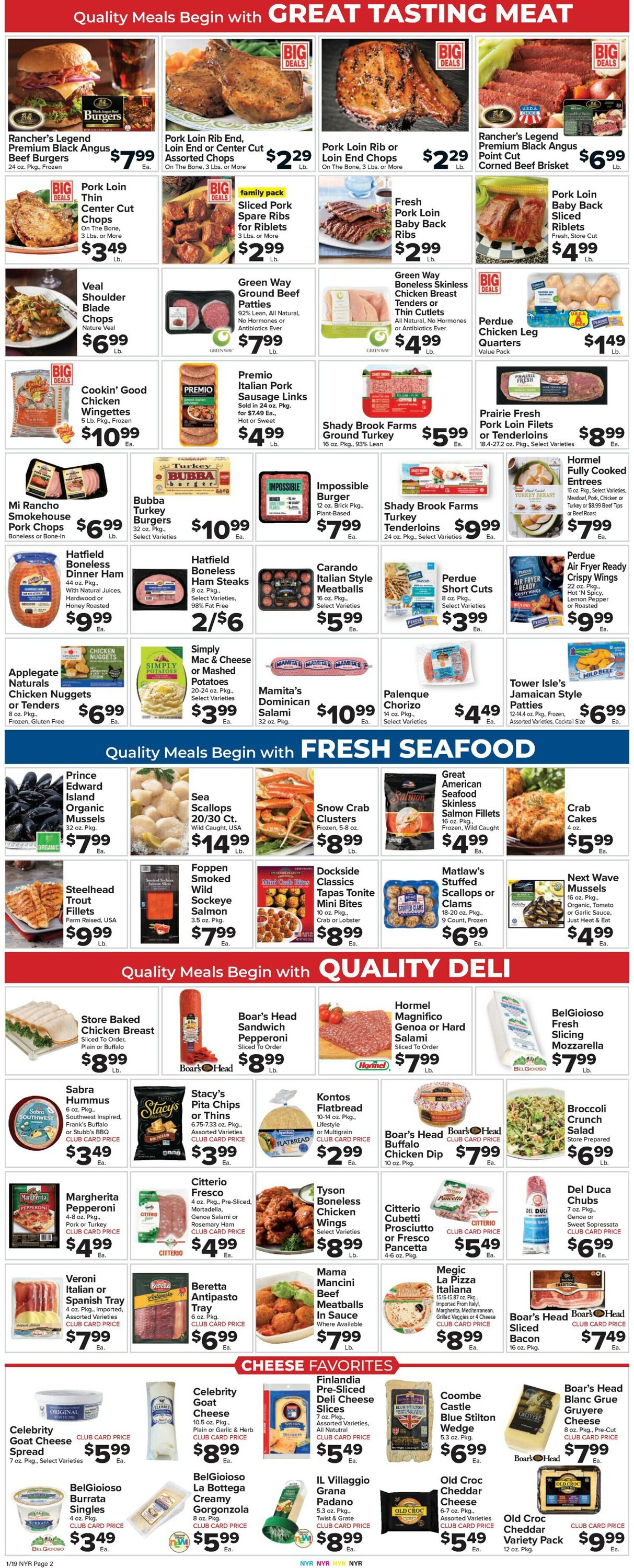 Foodtown Weekly Ad Circular - valid 01/19-01/25/2024 (Page 4)