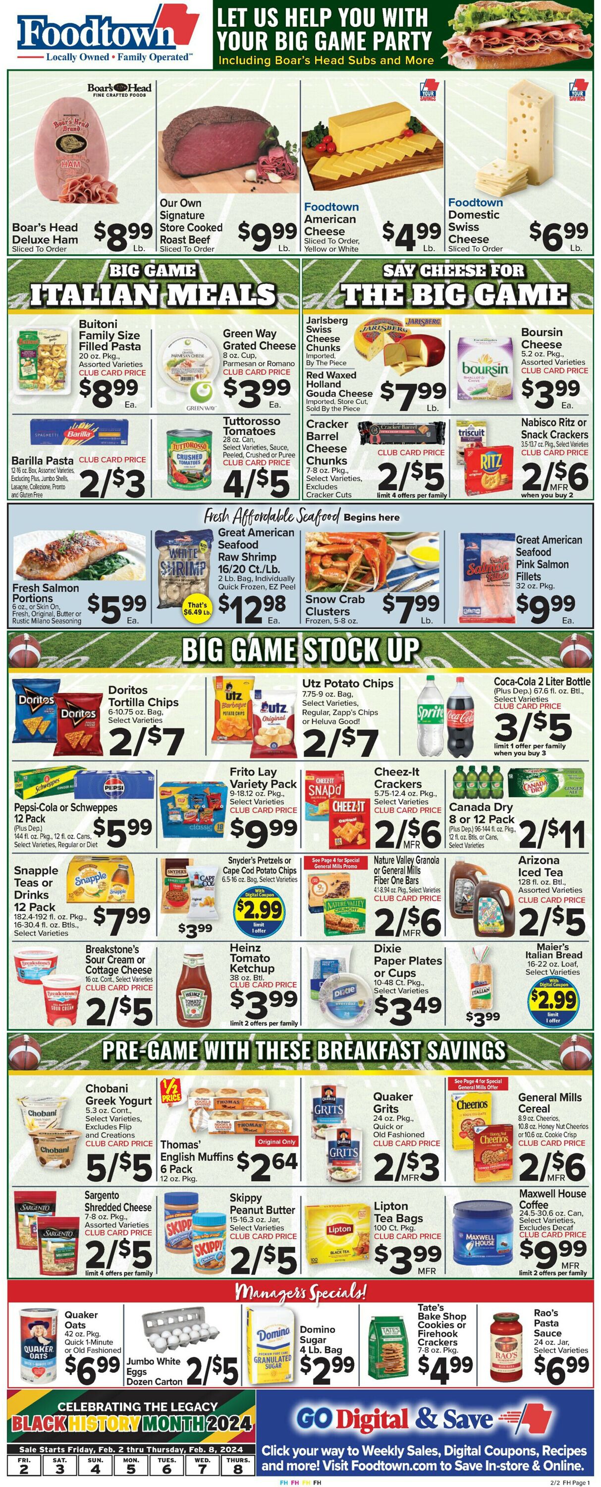 Foodtown Weekly Ad Circular - valid 02/02-02/08/2024 (Page 3)