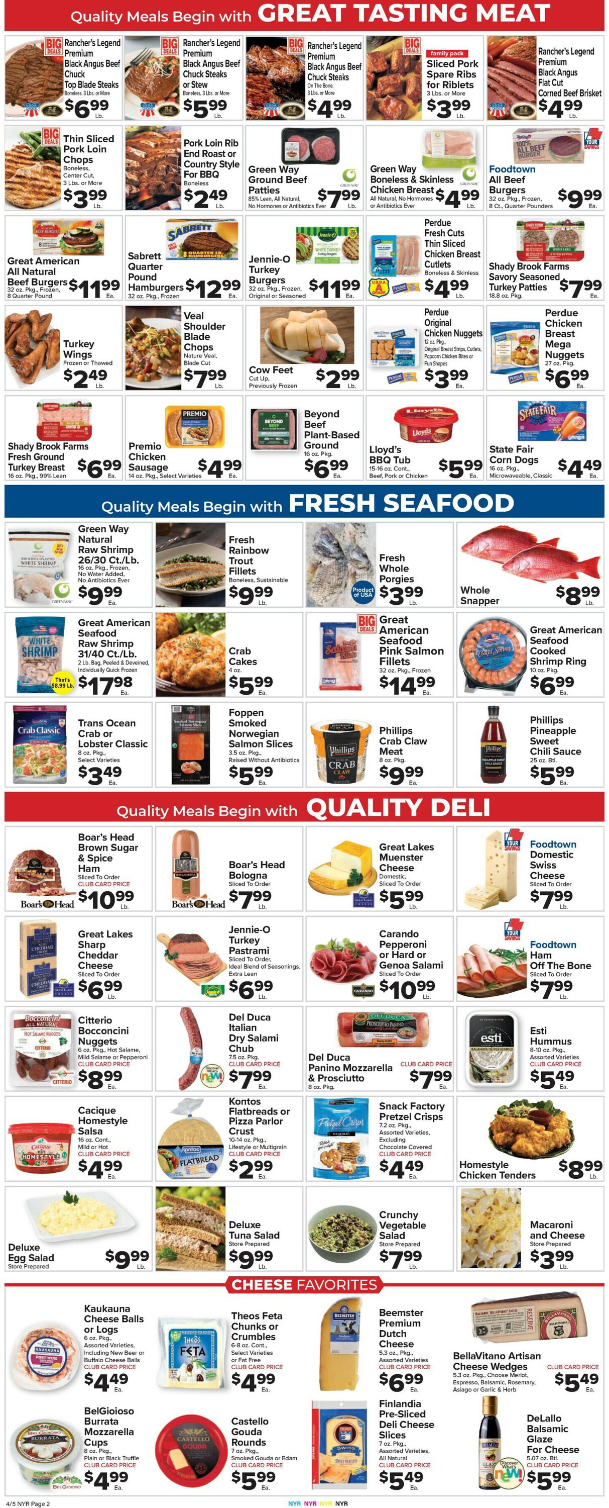 Foodtown Weekly Ad Circular - valid 04/05-04/11/2024 (Page 4)