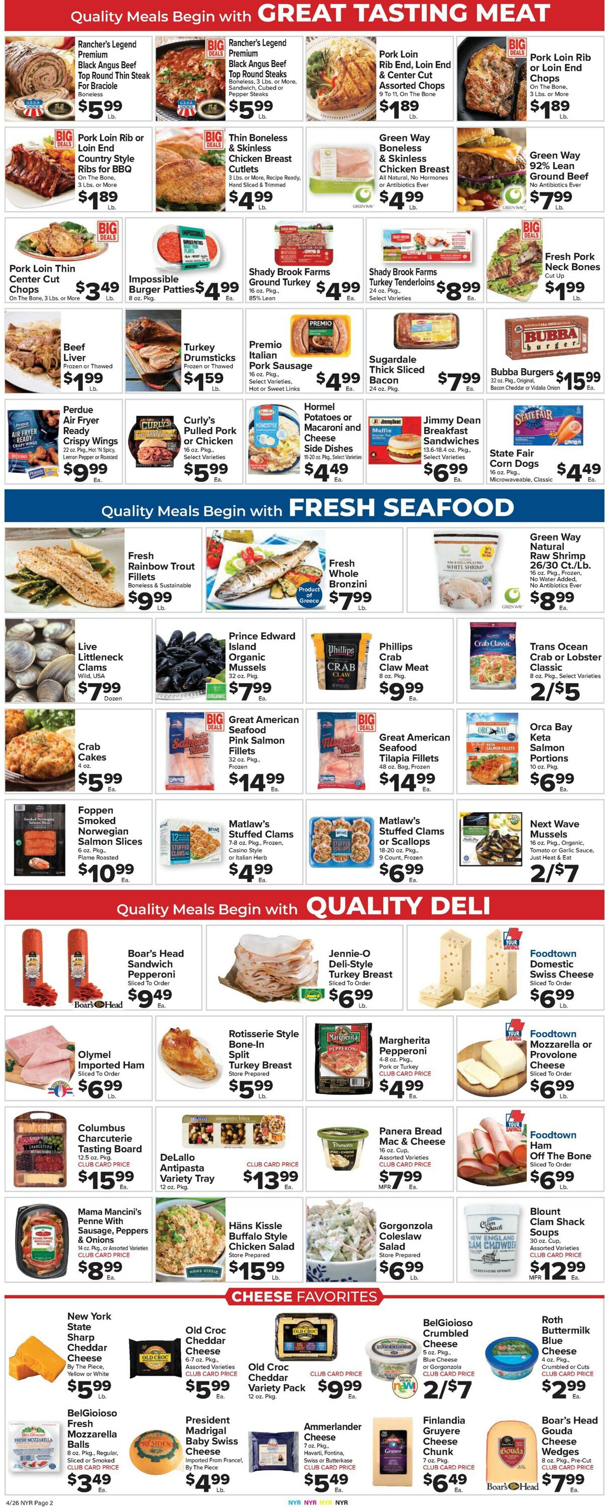 Foodtown Weekly Ad Circular - valid 04/26-05/02/2024 (Page 4)