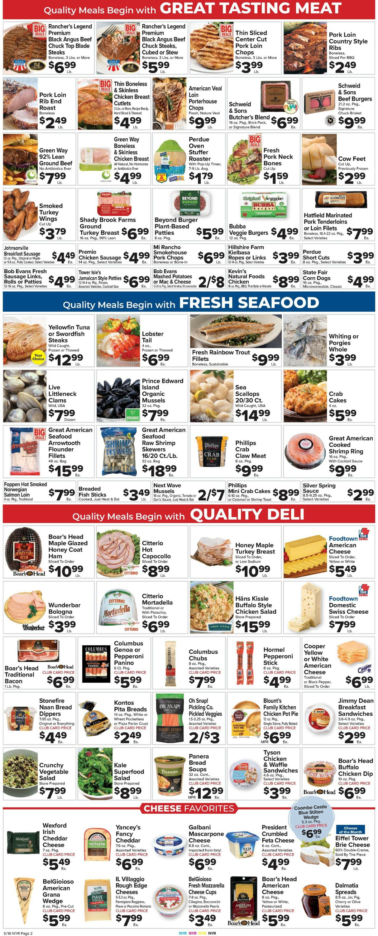 Foodtown Weekly Ad Circular - valid 05/10-05/16/2024 (Page 4)