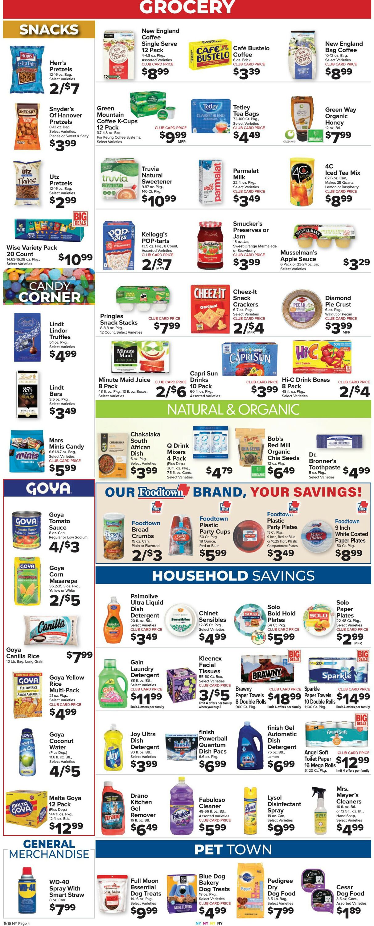 Foodtown Weekly Ad Circular - valid 05/10-05/16/2024 (Page 6)