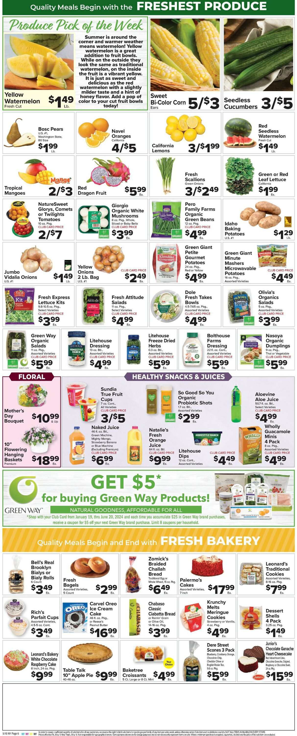 Foodtown Weekly Ad Circular - valid 05/10-05/16/2024 (Page 8)