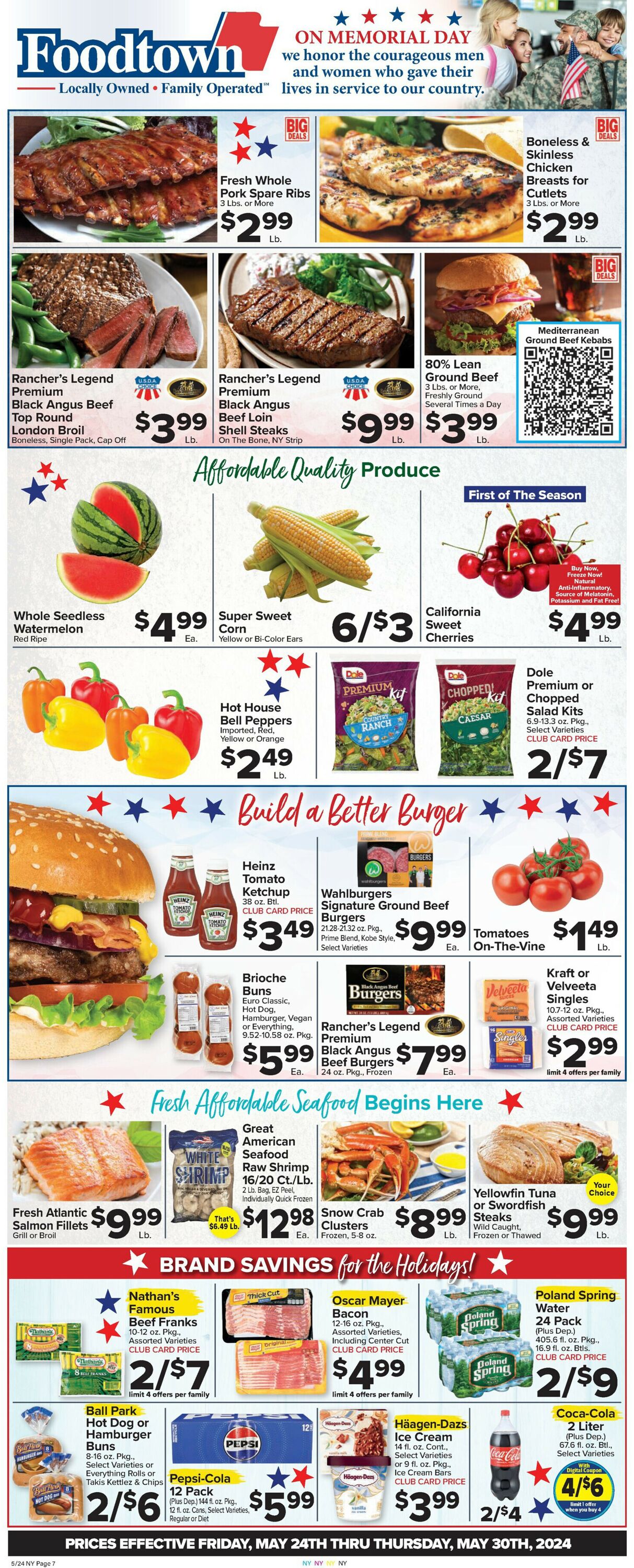 Foodtown Weekly Ad Circular - valid 05/24-05/30/2024