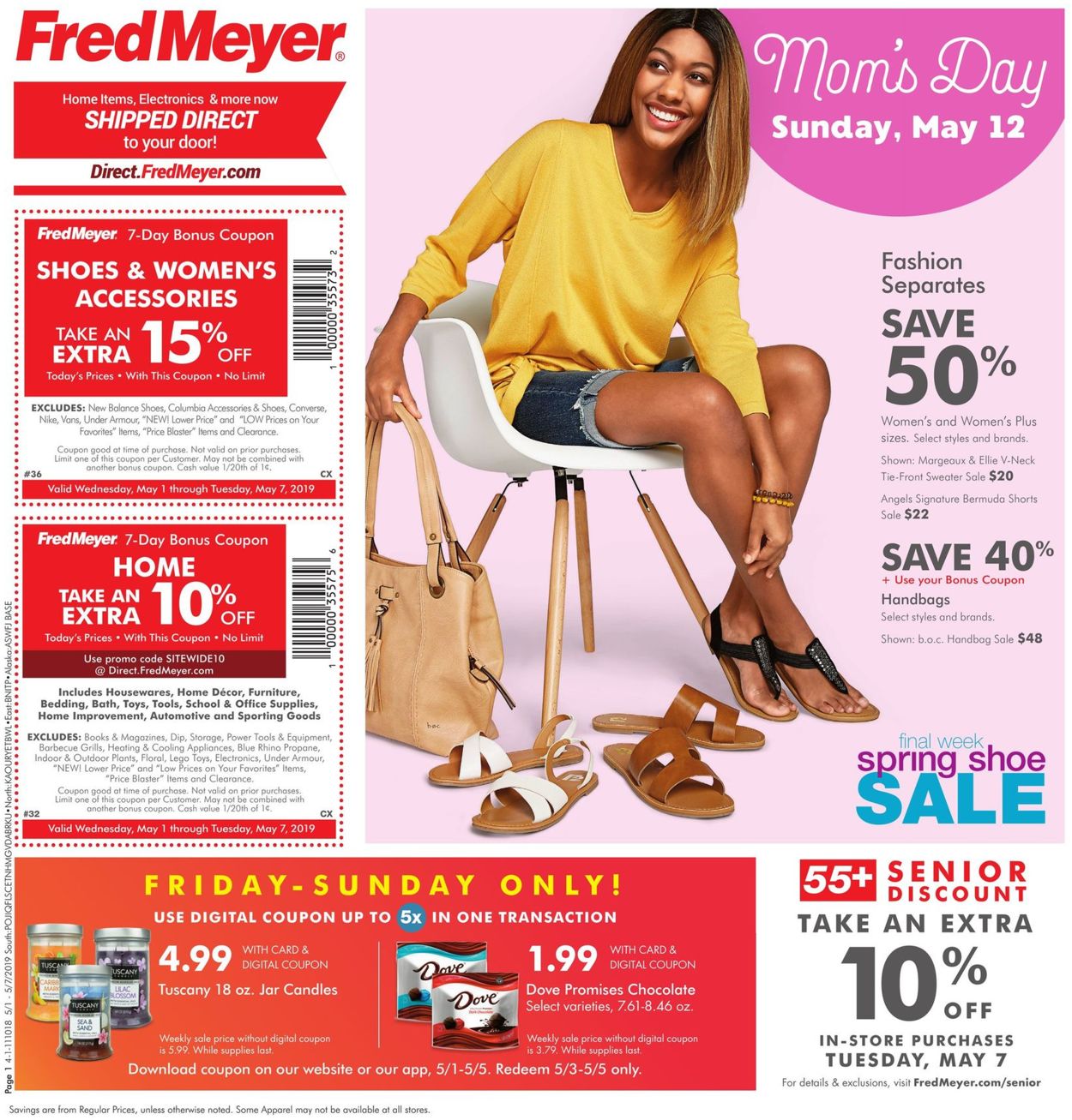 Fred Meyer Weekly Ad Circular - valid 05/01-05/07/2019