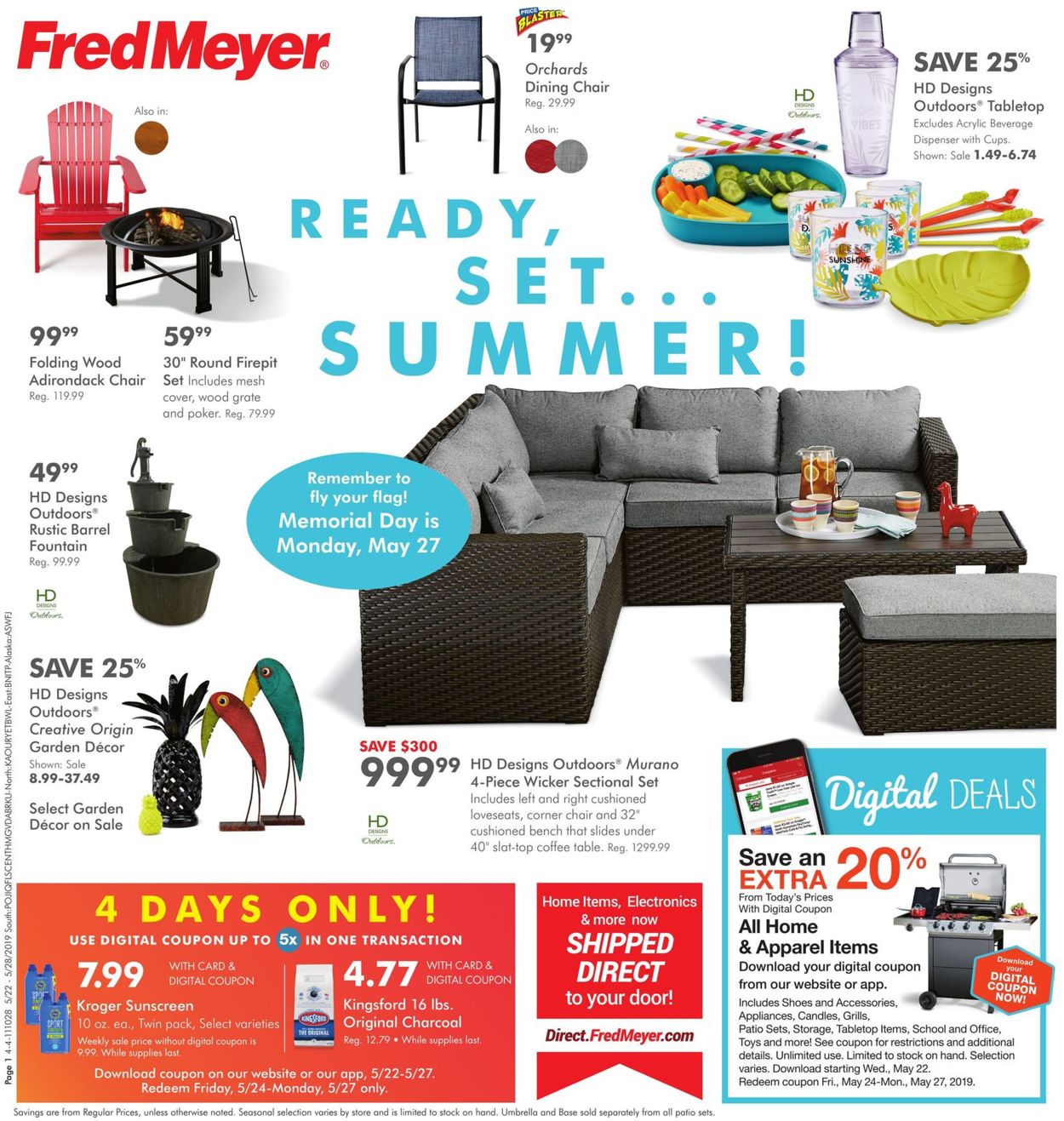 Fred Meyer Weekly Ad Circular - valid 05/22-05/28/2019