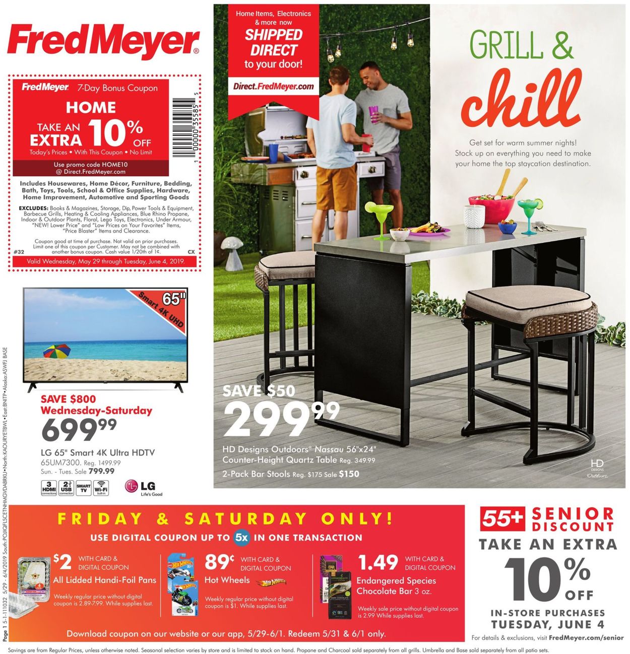 Fred Meyer Weekly Ad Circular - valid 05/29-06/04/2019