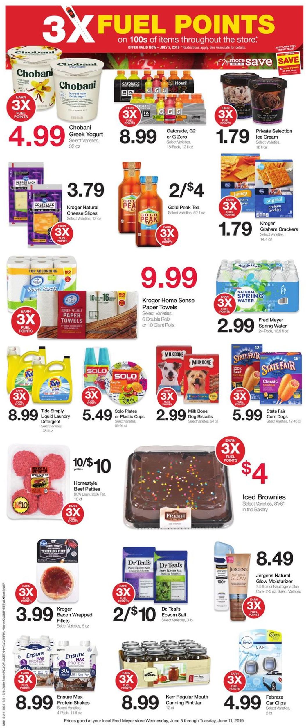 Fred Meyer Weekly Ad Circular - valid 06/05-06/11/2019 (Page 9)