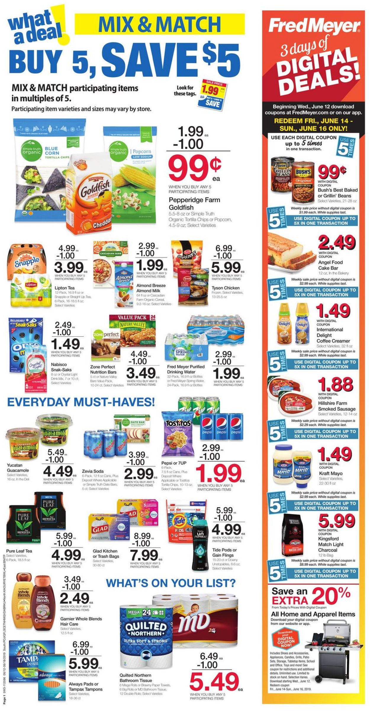 Fred Meyer Weekly Ad Circular - valid 06/12-06/18/2019 (Page 2)