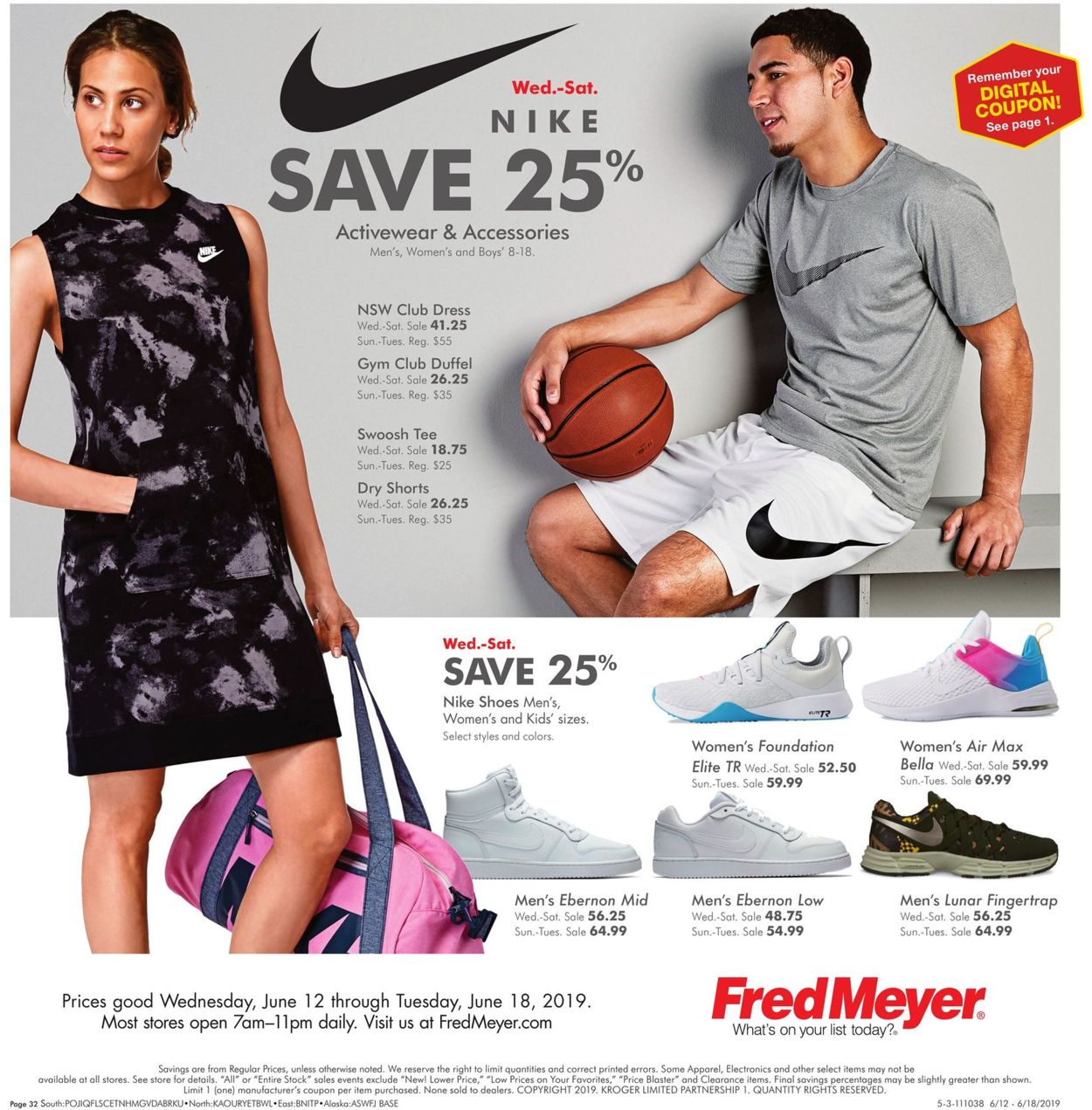 Fred Meyer Weekly Ad Circular - valid 06/12-06/18/2019 (Page 32)