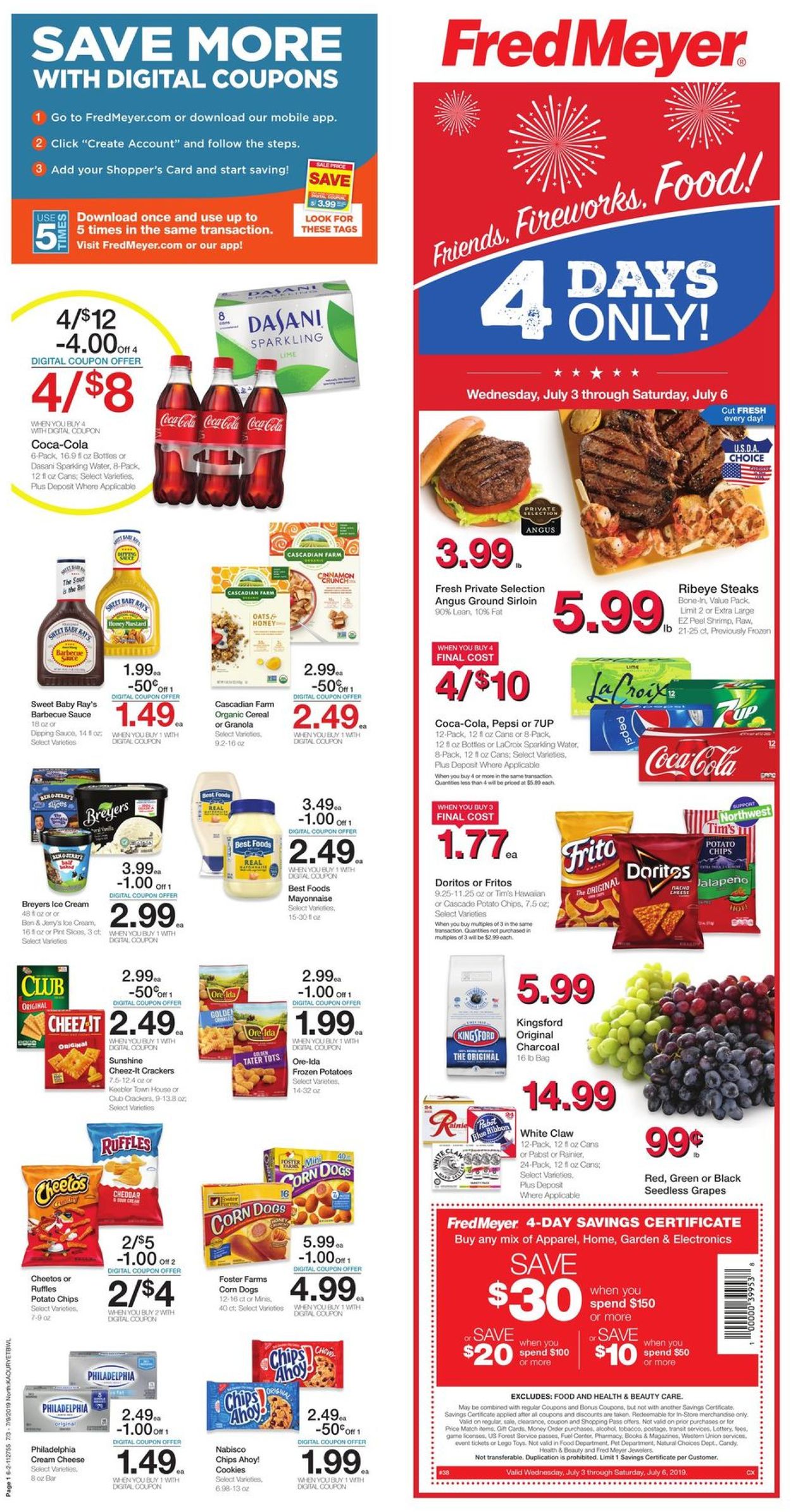 Fred Meyer Weekly Ad Circular - valid 07/03-07/09/2019 (Page 2)