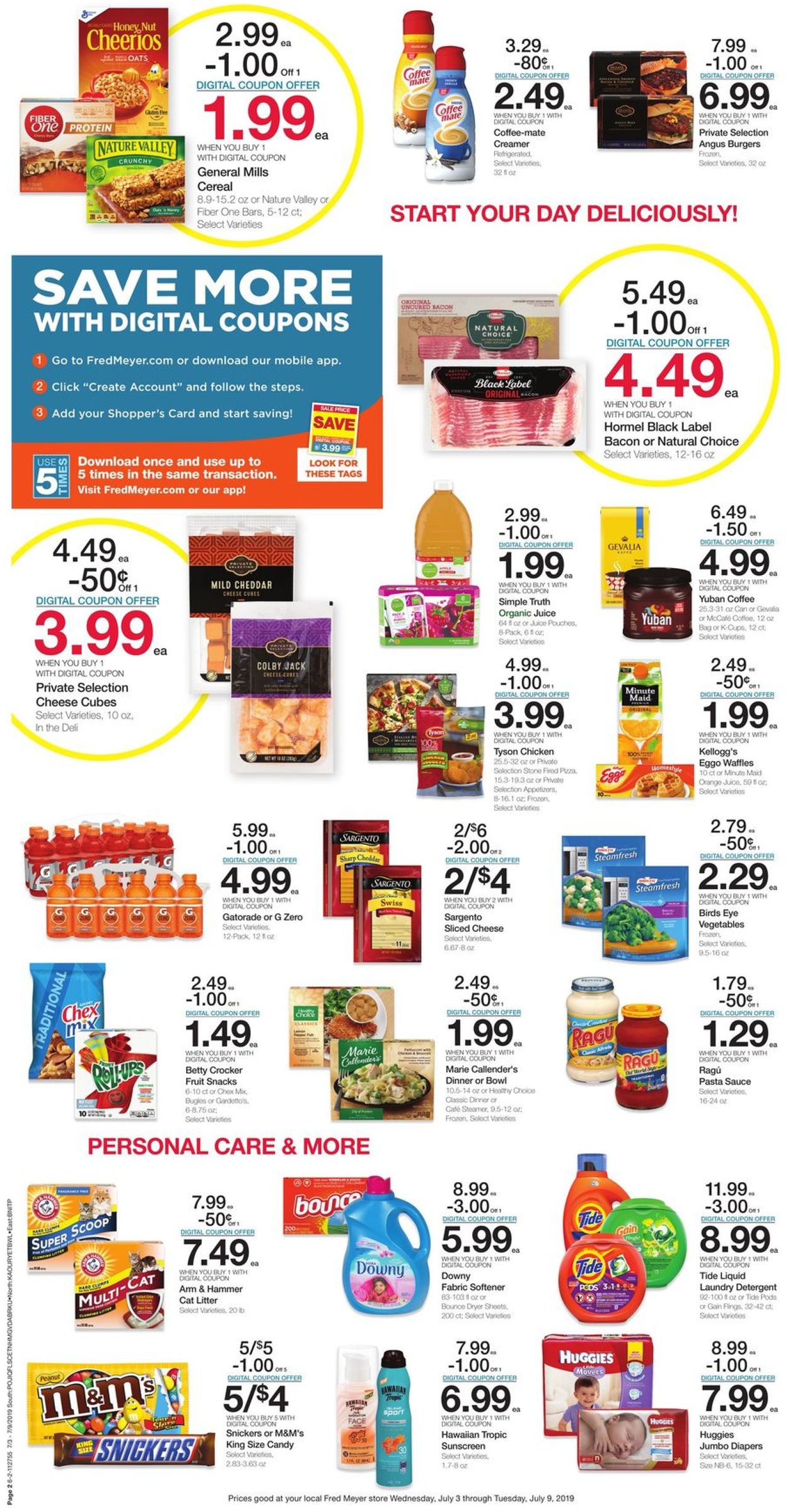 Fred Meyer Weekly Ad Circular - valid 07/03-07/09/2019 (Page 3)