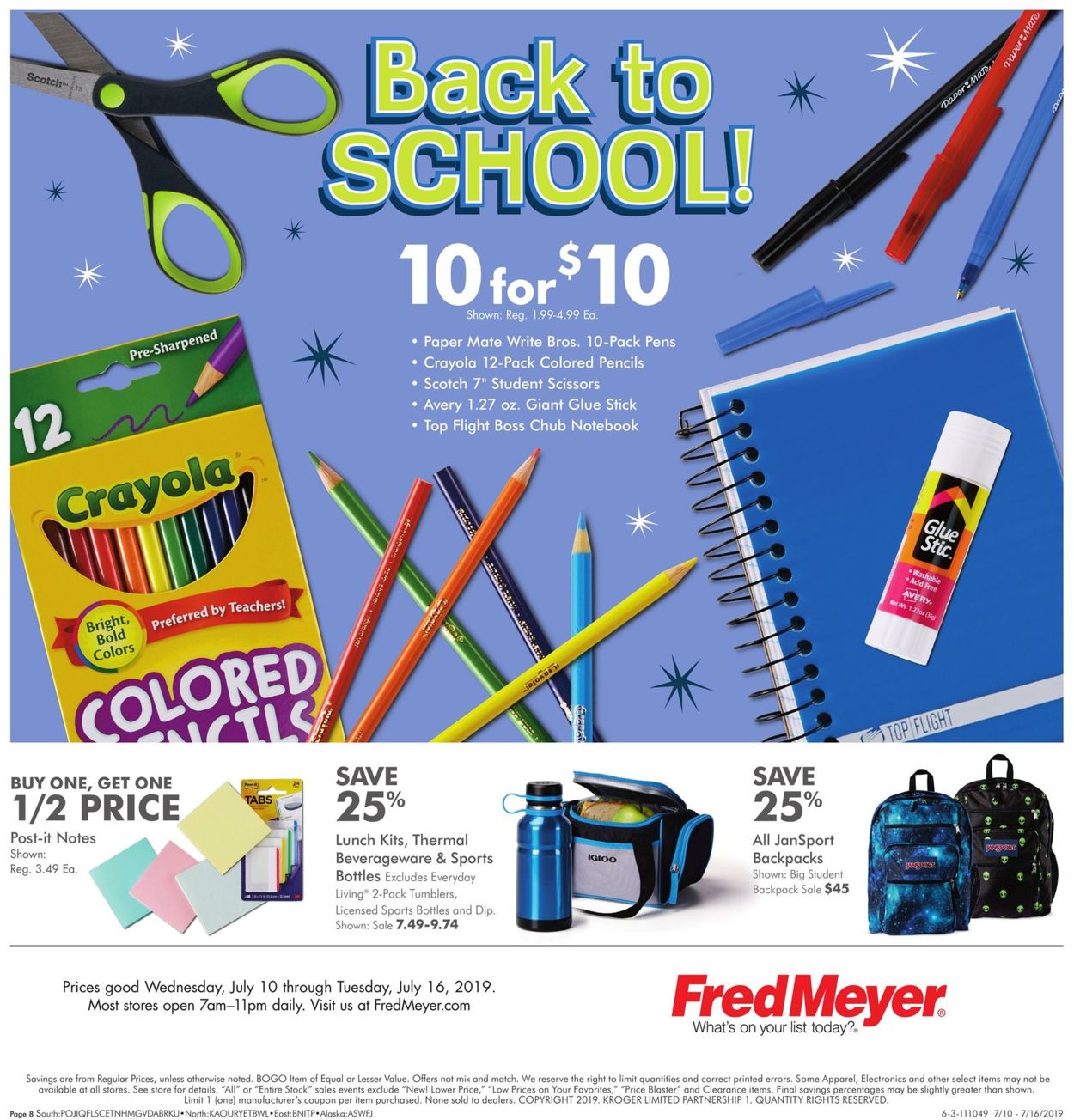 Fred Meyer Weekly Ad Circular - valid 07/10-07/13/2019 (Page 8)