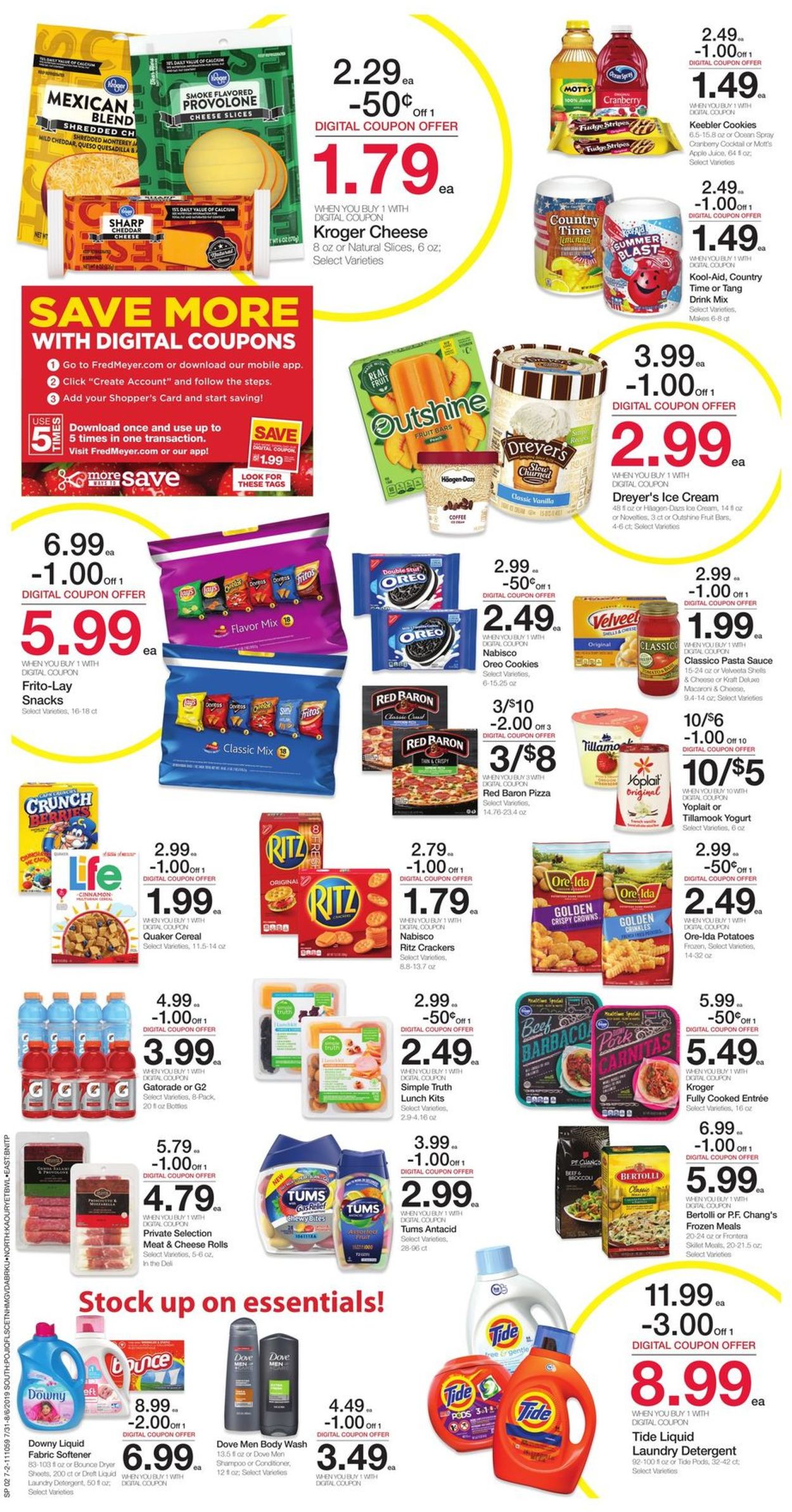Fred Meyer Weekly Ad Circular - valid 07/31-08/06/2019 (Page 3)