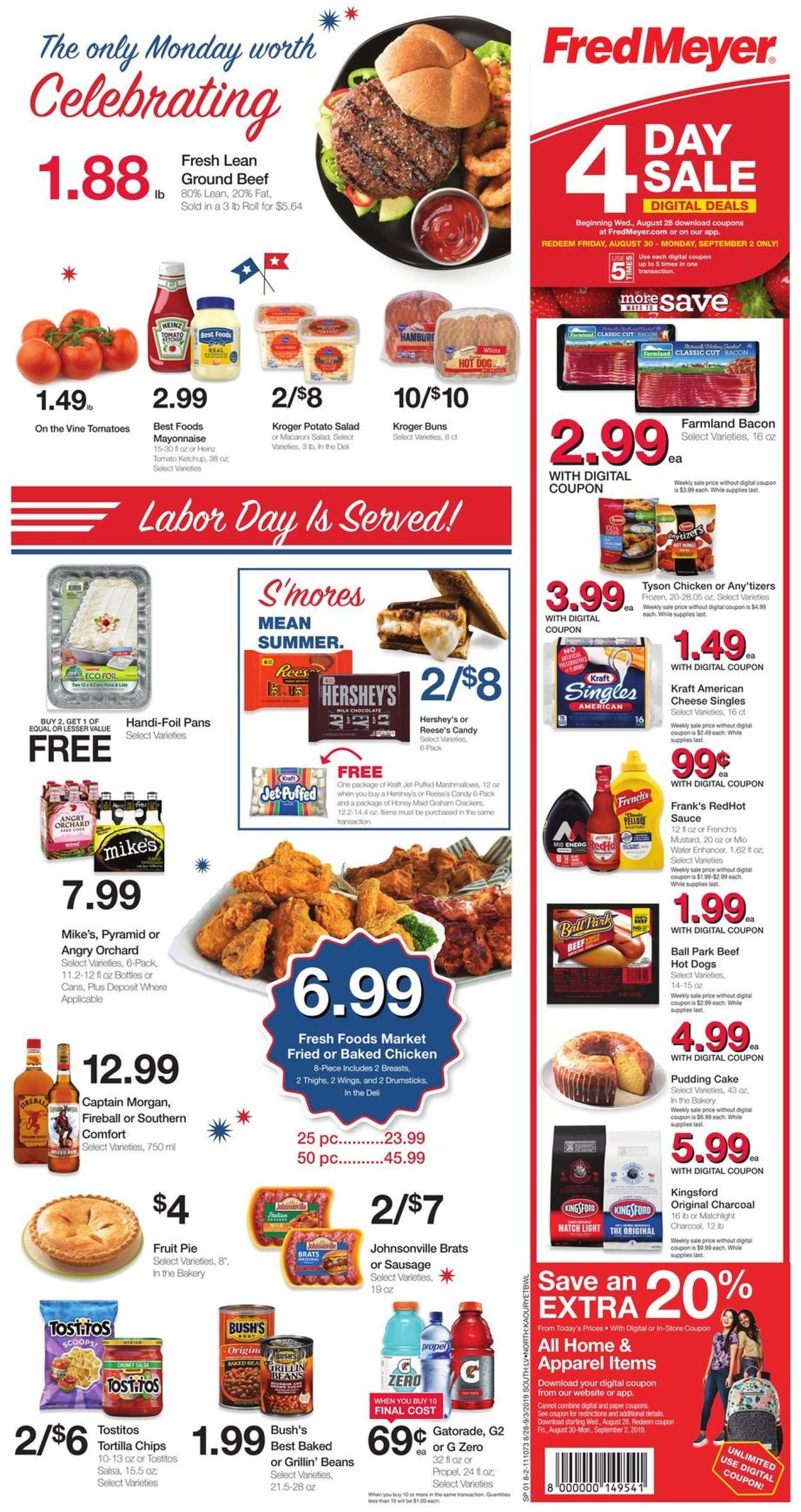 Fred Meyer Weekly Ad Circular - valid 08/28-09/03/2019 (Page 2)