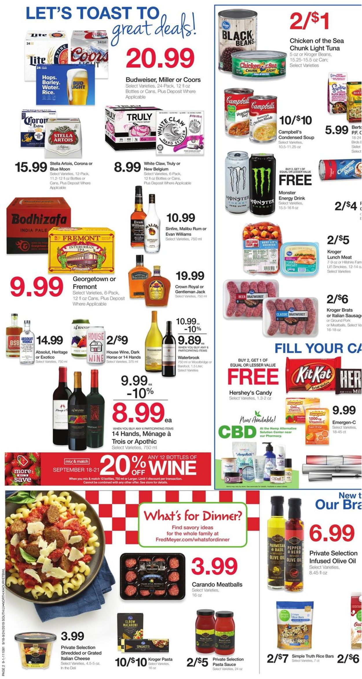 Fred Meyer Weekly Ad Circular - valid 09/18-09/24/2019 (Page 4)