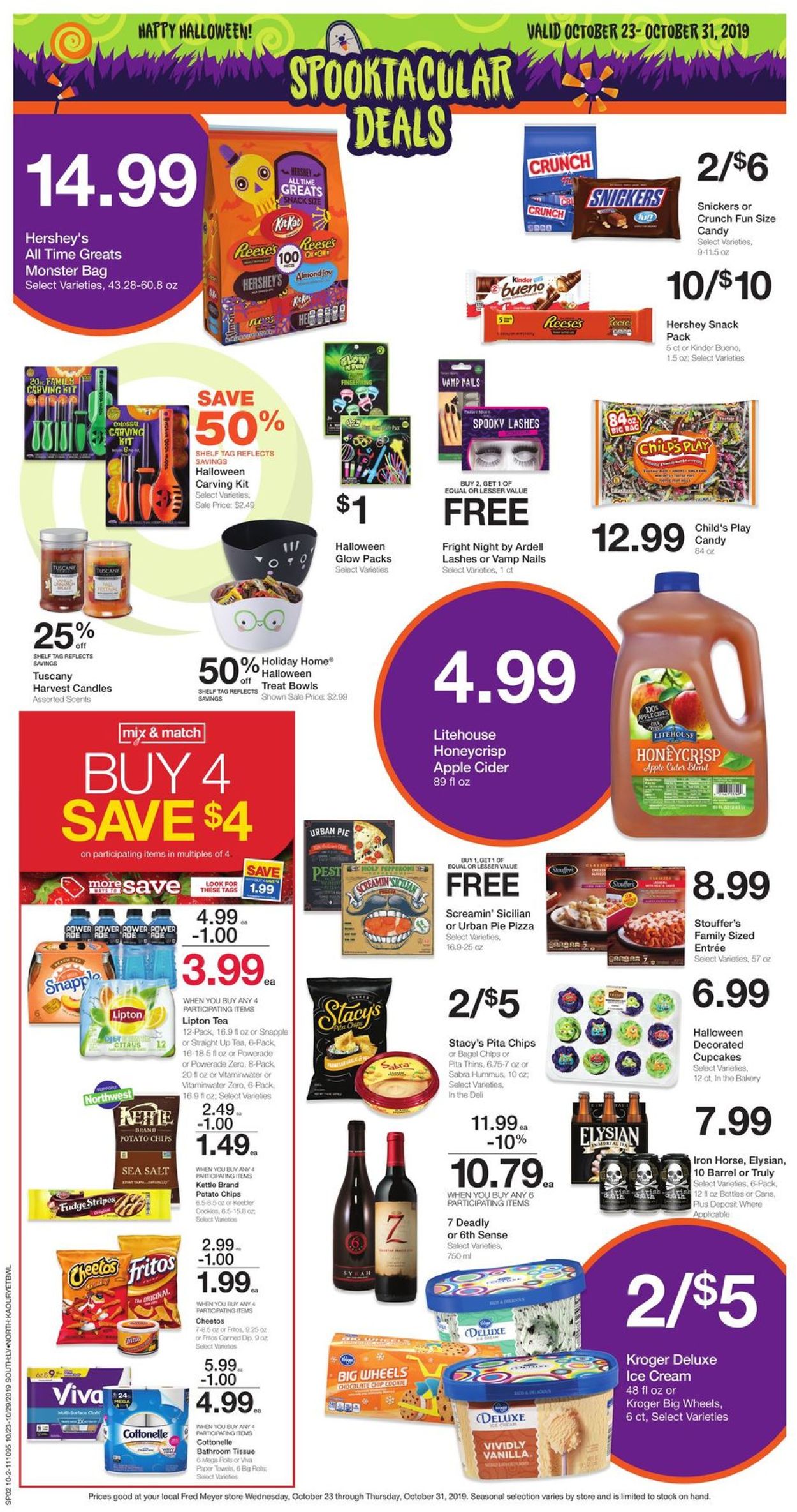 Fred Meyer Weekly Ad Circular - valid 10/23-10/29/2019 (Page 3)