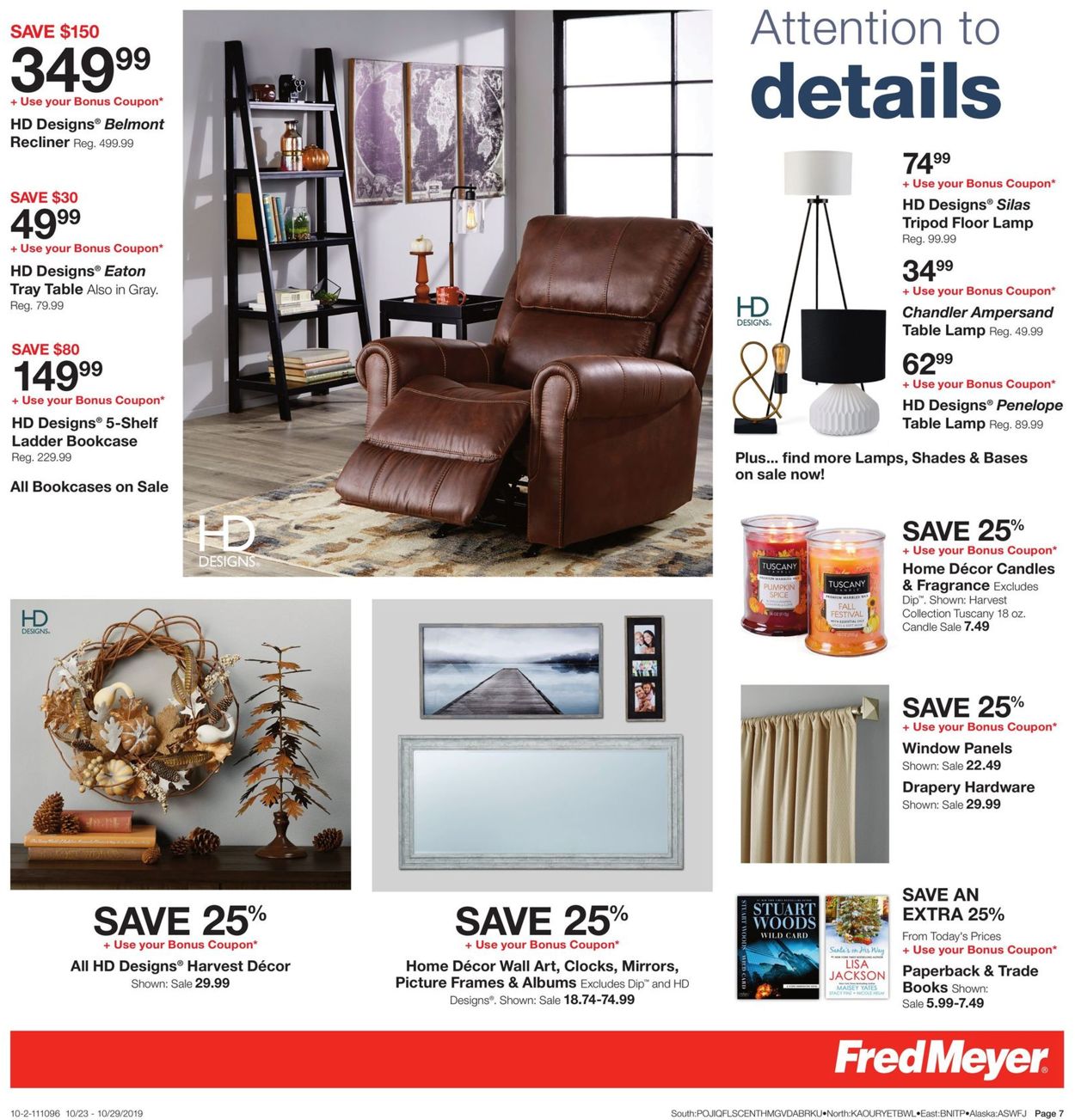 Fred Meyer Weekly Ad Circular - valid 10/23-10/29/2019 (Page 7)
