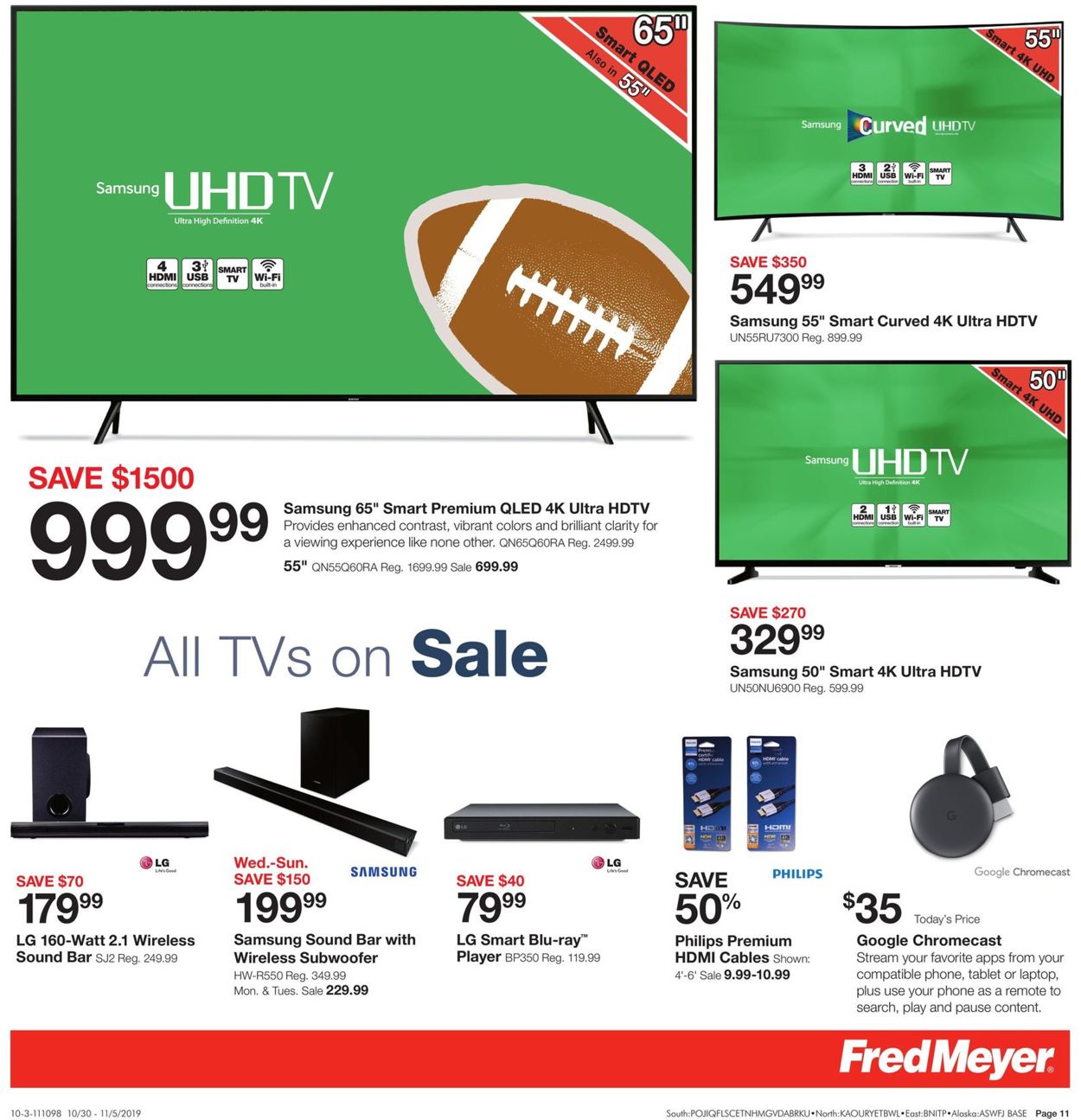 Fred Meyer Weekly Ad Circular - valid 10/30-11/05/2019 (Page 11)