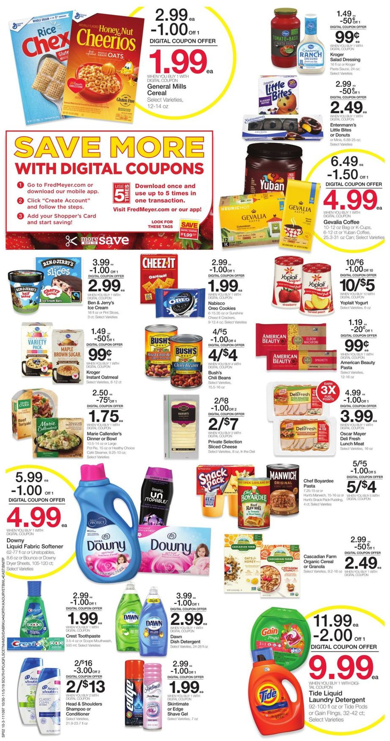 Fred Meyer Weekly Ad Circular - valid 10/30-11/05/2019 (Page 3)
